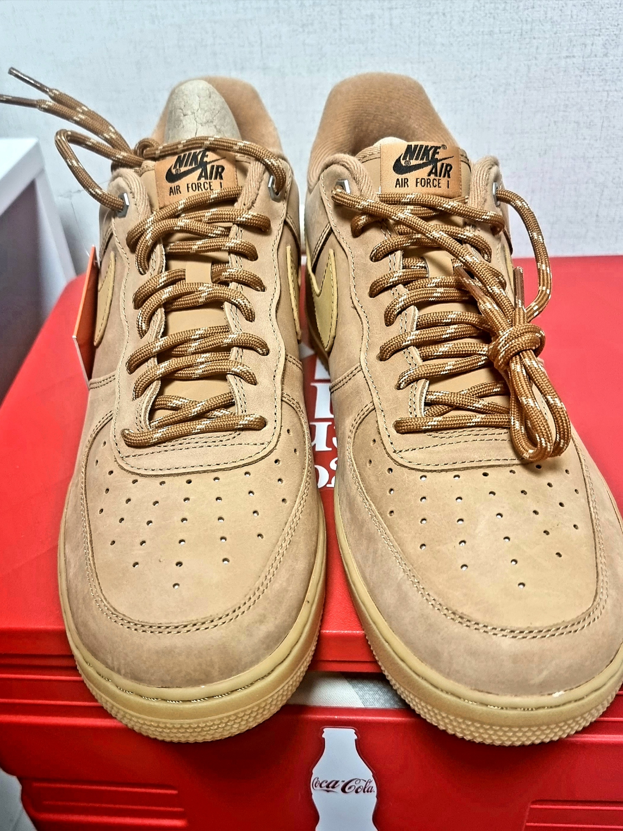 Nike Air Force 1 '07 WB Flax 착용 스타일