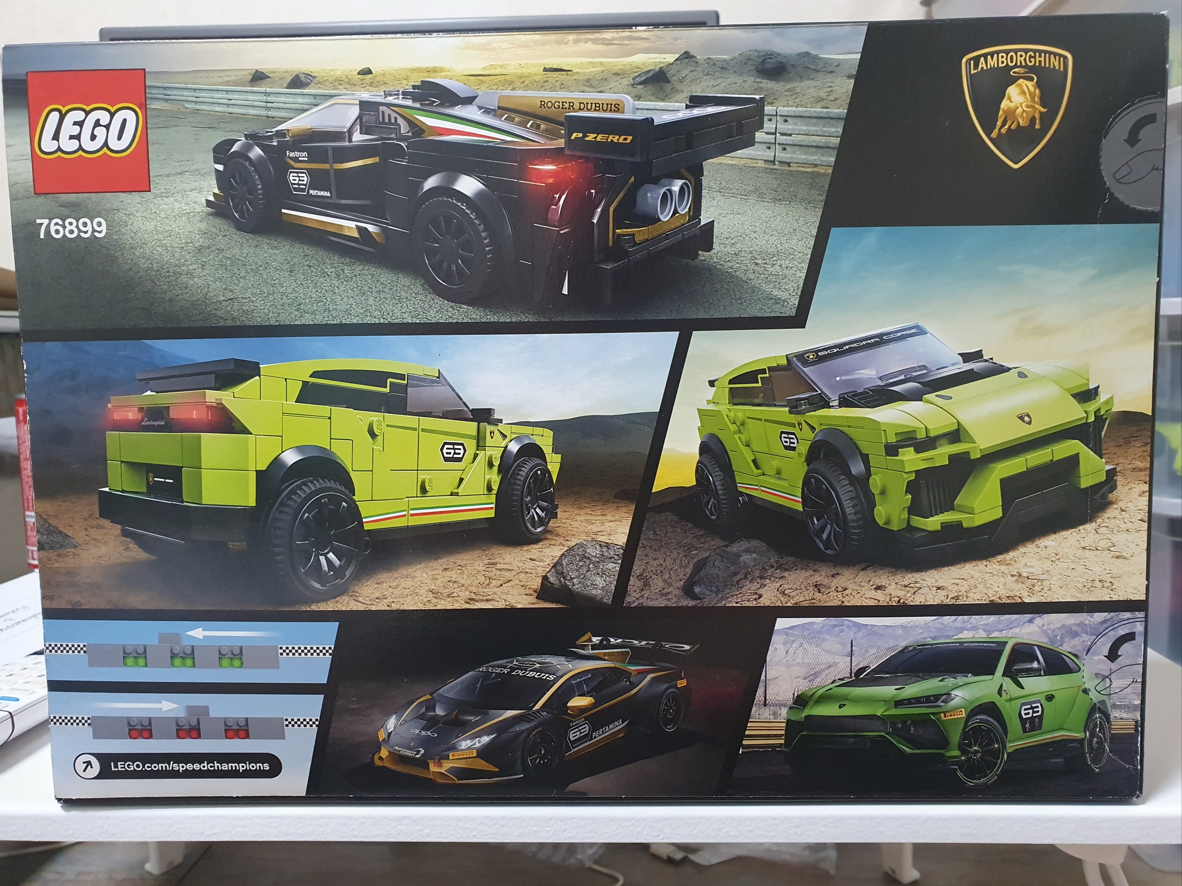Lego Lamborghini Urus ST-X & Lamborghini Huracan Super Trofeo Evo 착용 스타일 - 2