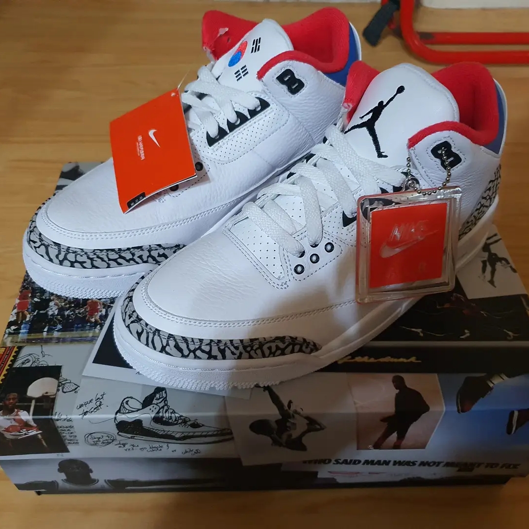 (W) Jordan 3 Retro Seoul 착용 스타일 - 1