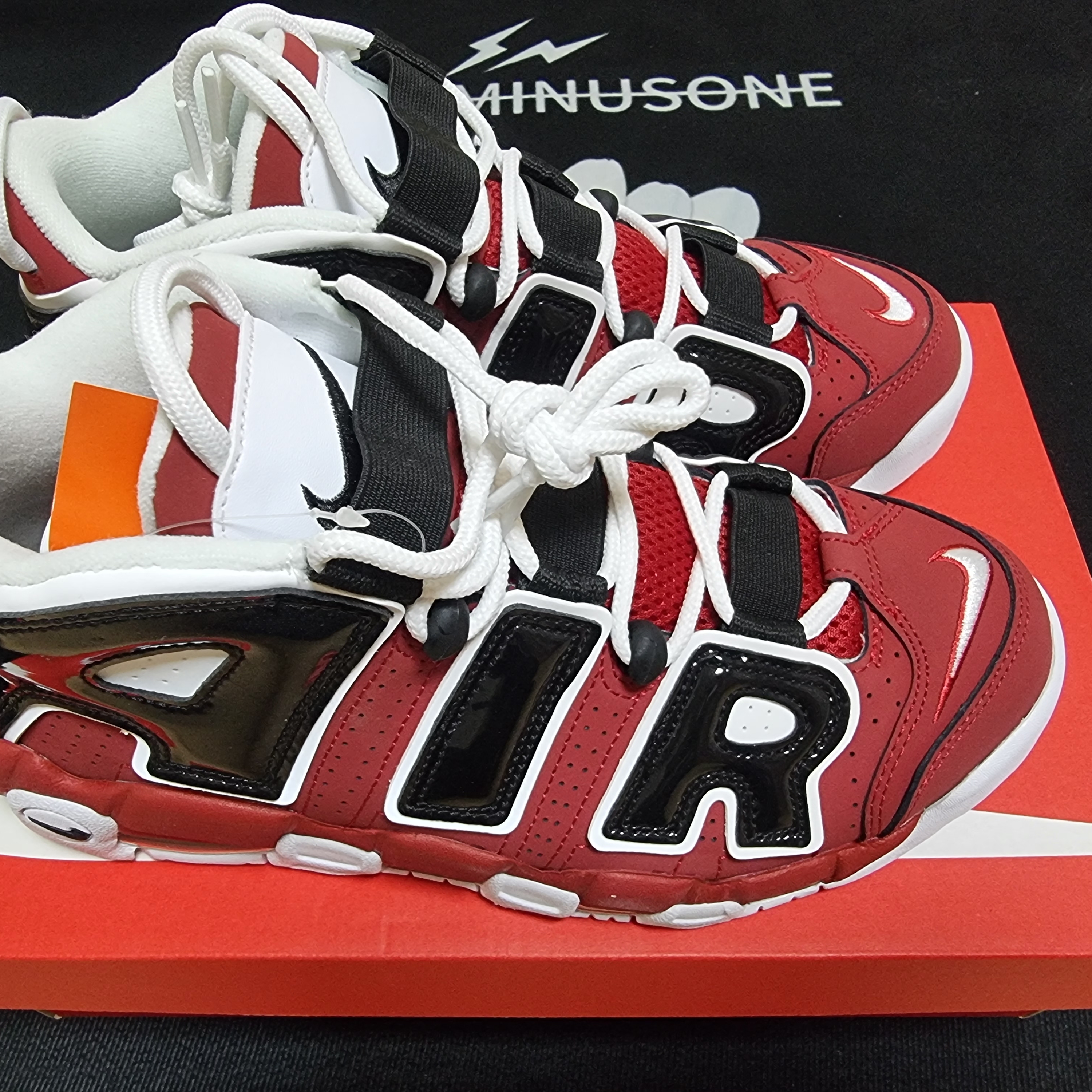 Nike Air More Uptempo 96 Bulls 2021 착용 스타일