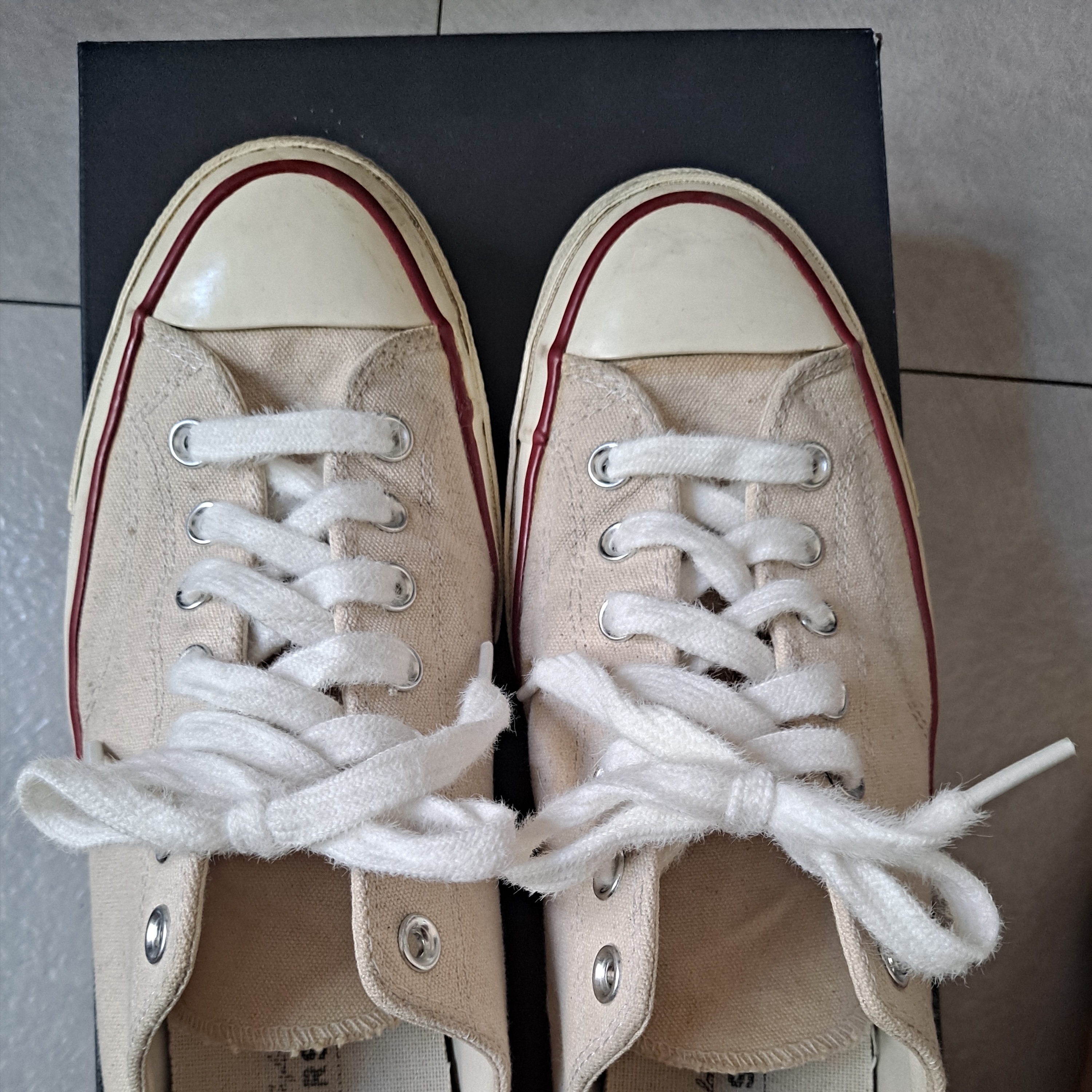 Converse Chuck 70 Ox Parchment 착용 스타일 - 2