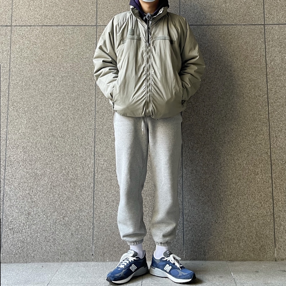 New Balance 993 Made in USA Vintage Indigo - D Standard 착용 스타일 - 1