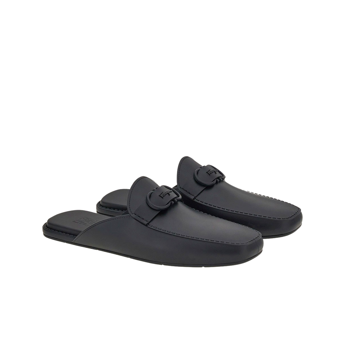 페라가모 간치니 뮬 블랙(Ferragamo Gancini Mule Black) - 2