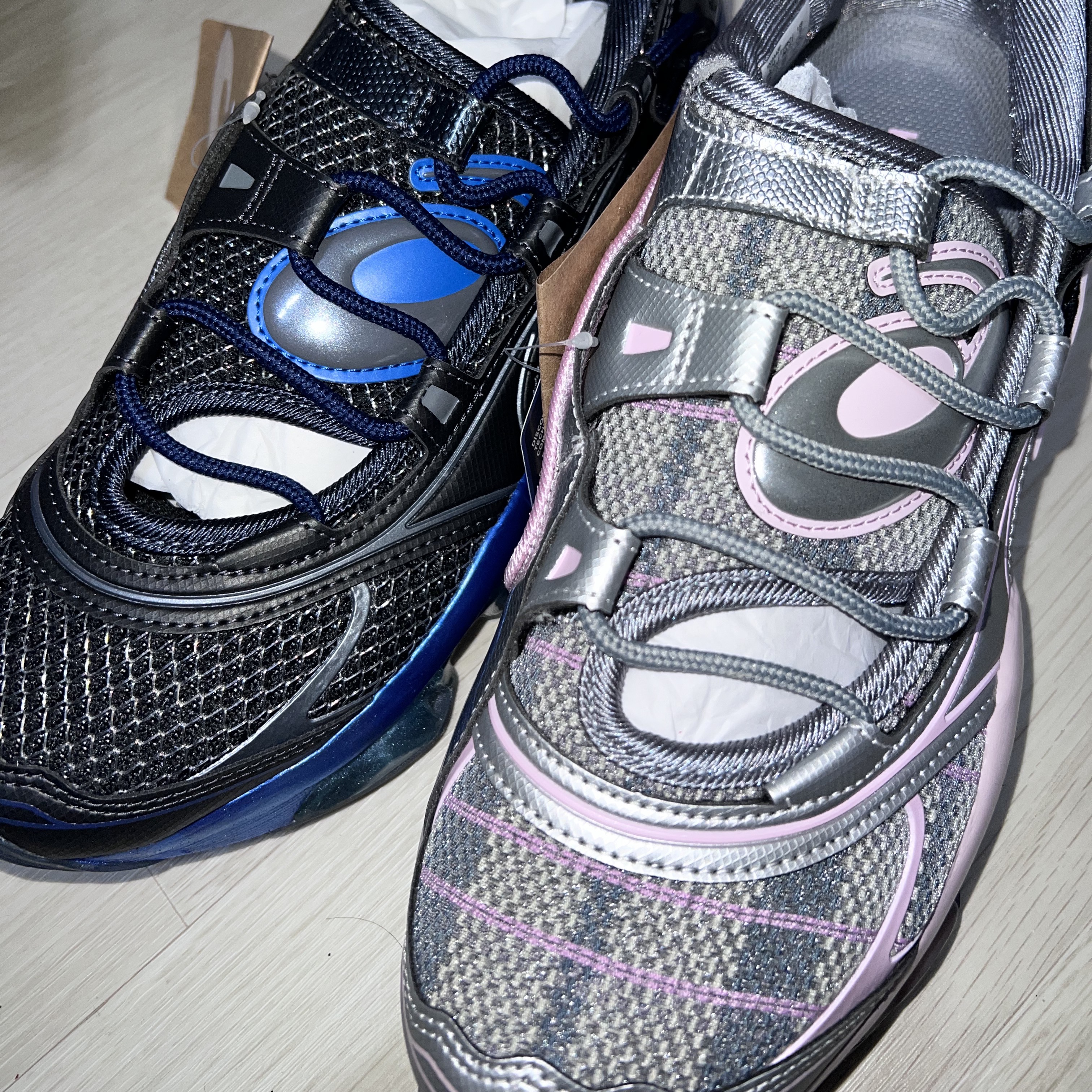 (W) Asics x Kiko Kostadinov x Hysteric Glamour Gel-Quantum Lylia Pure Silver Blue Expanse, (W) Asics x Kiko Kostadinov x Hysteric Glamour Gel-Quantum Cotton Candy 착용 스타일