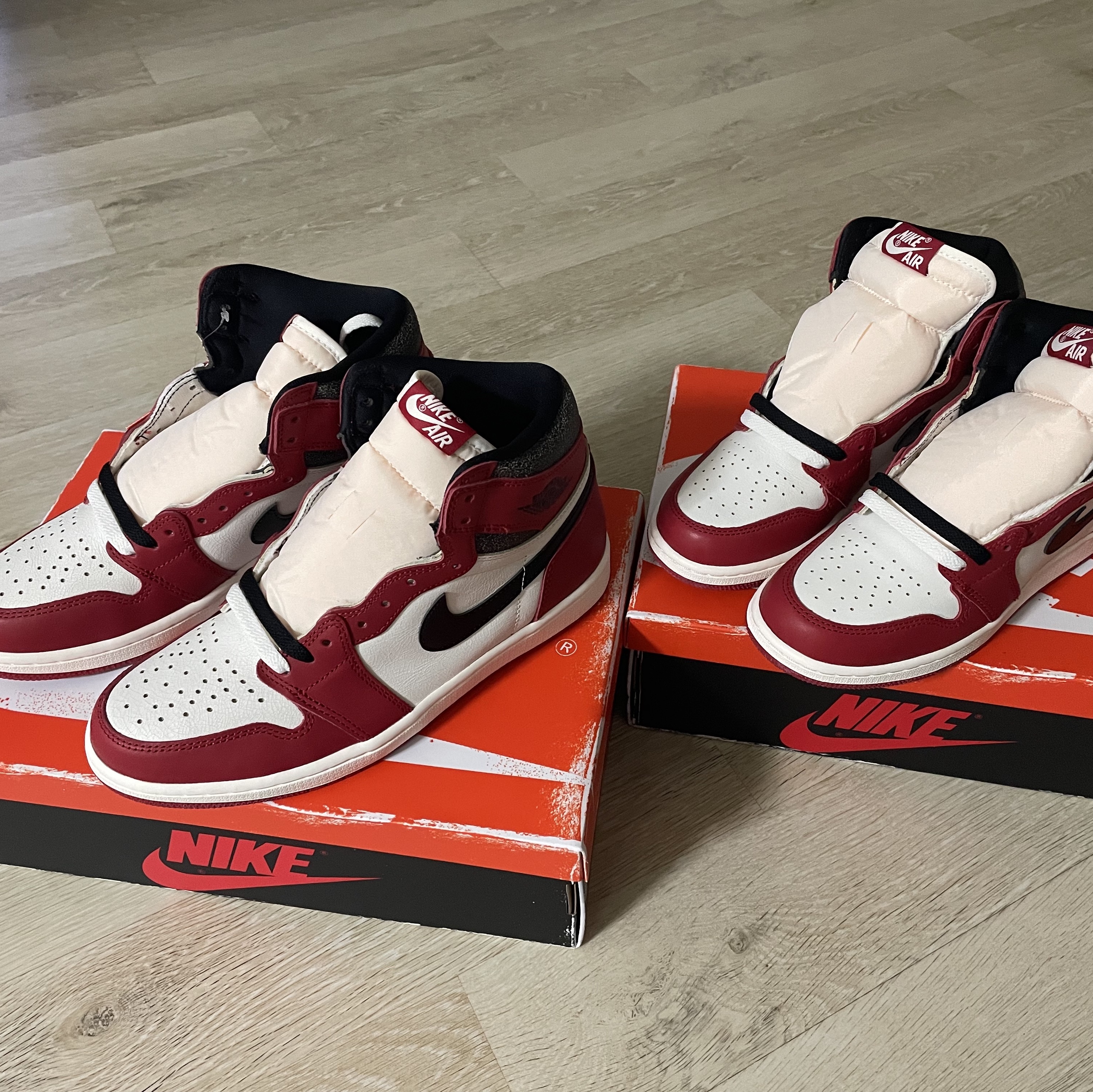Jordan 1 Retro High OG Chicago 2022, (GS) Jordan 1 Retro High OG Chicago 2022 착용 스타일