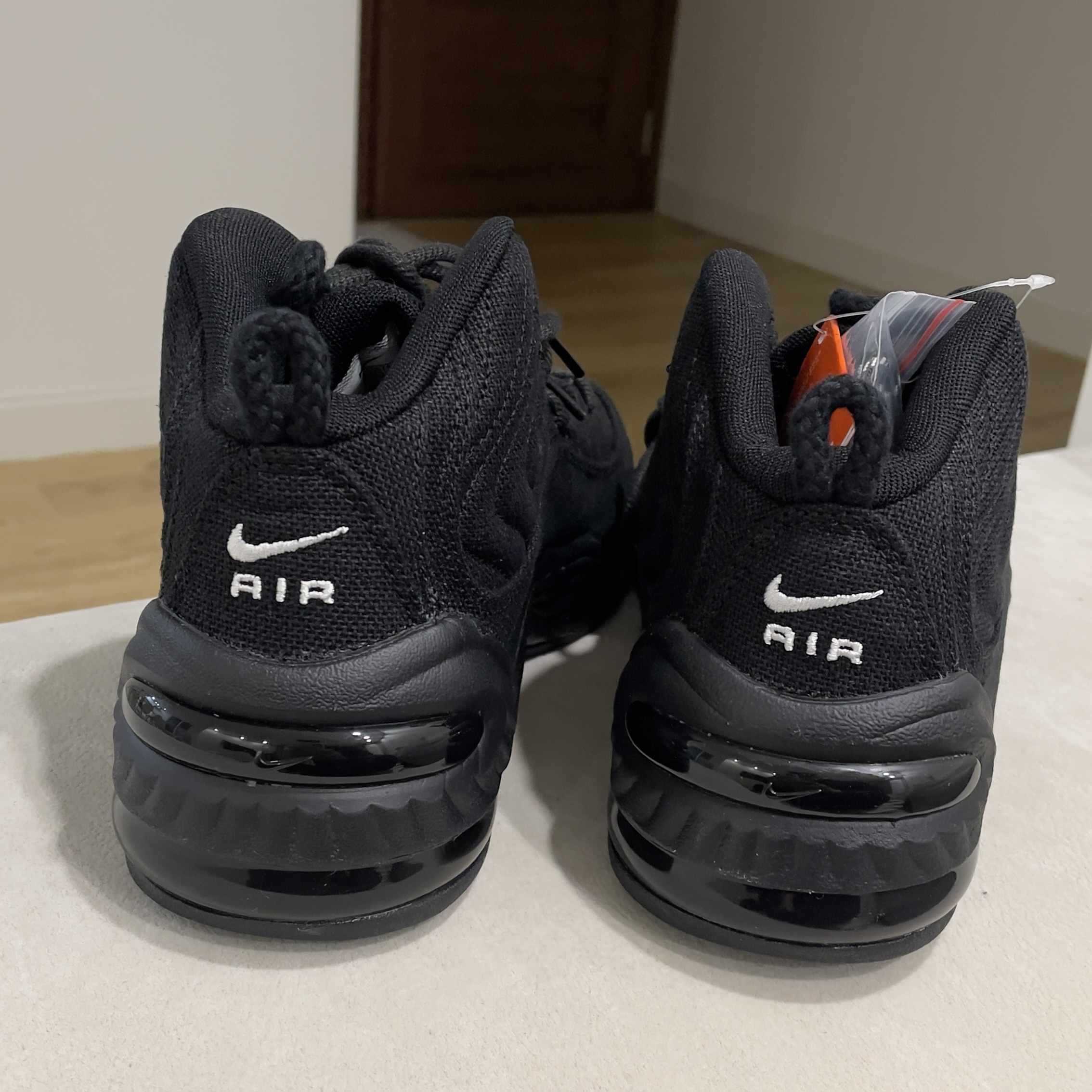 Nike x Stussy Air Penny II Black 착용 스타일 - 3