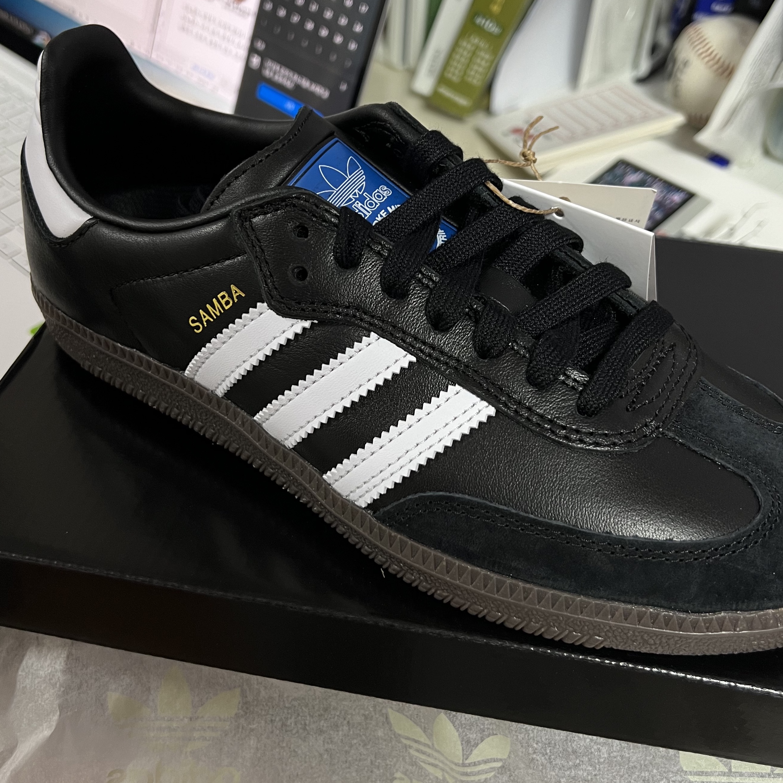 Adidas Samba ADV Black 착용 스타일