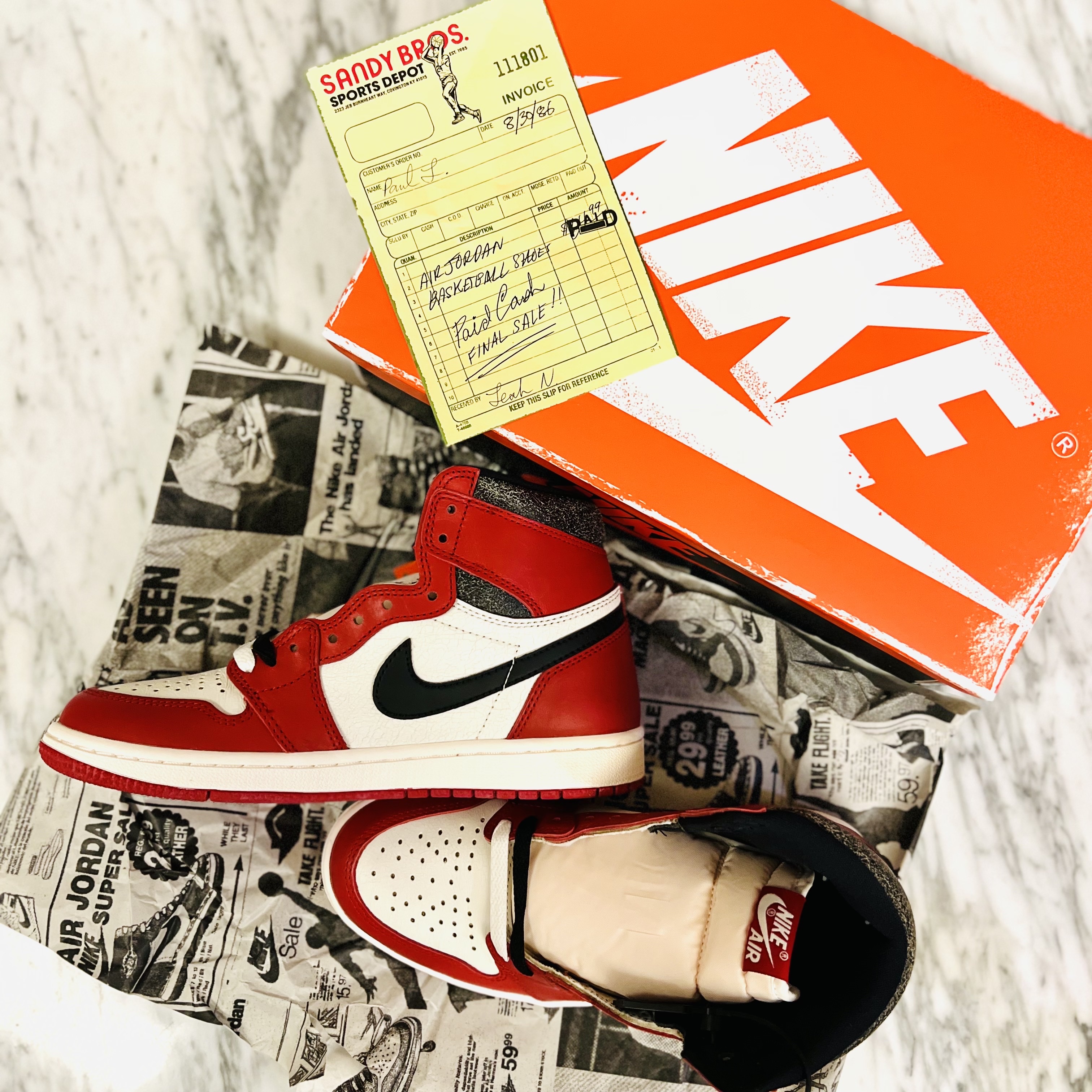Jordan 1 Retro High OG Chicago 2022 착용 스타일