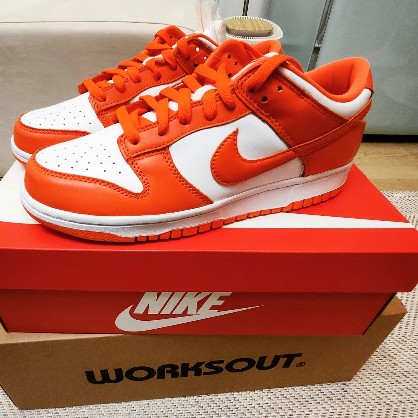 Nike Dunk Low SP Syracuse 2022 착용 스타일 - 2