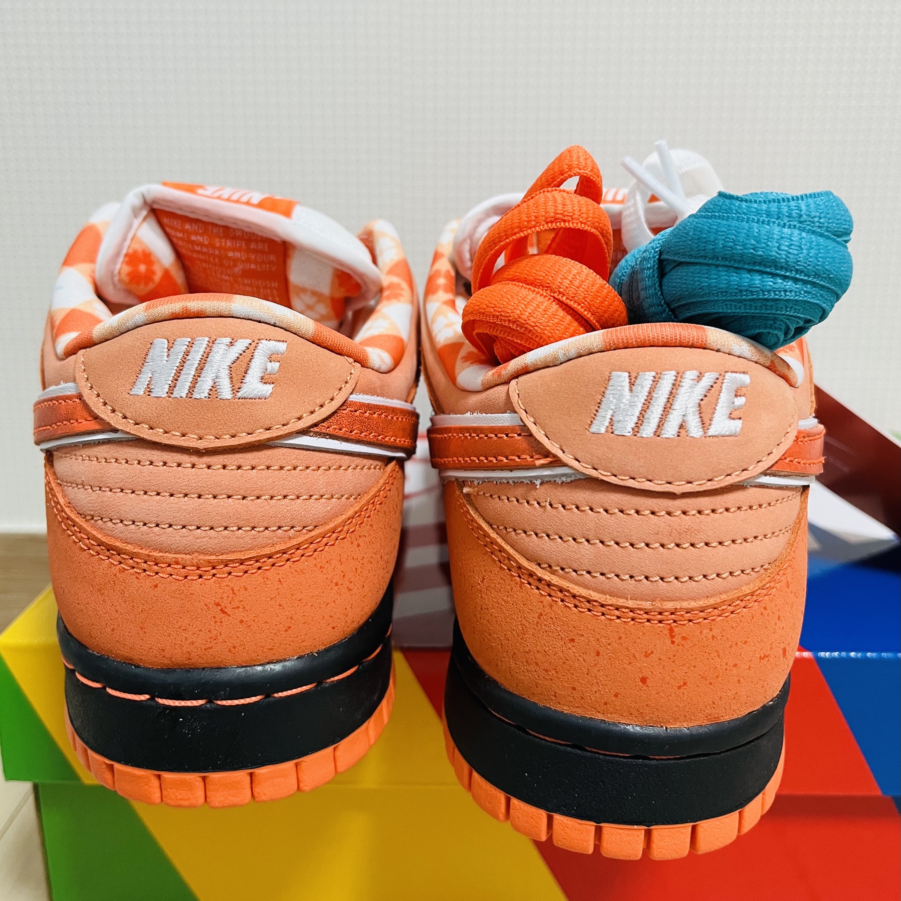 Nike x Concepts SB Dunk Low Orange Lobster (Regular Box) 착용 스타일 - 2