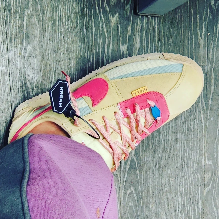 Nike x Union Cortez SP Sesame 착용 스타일