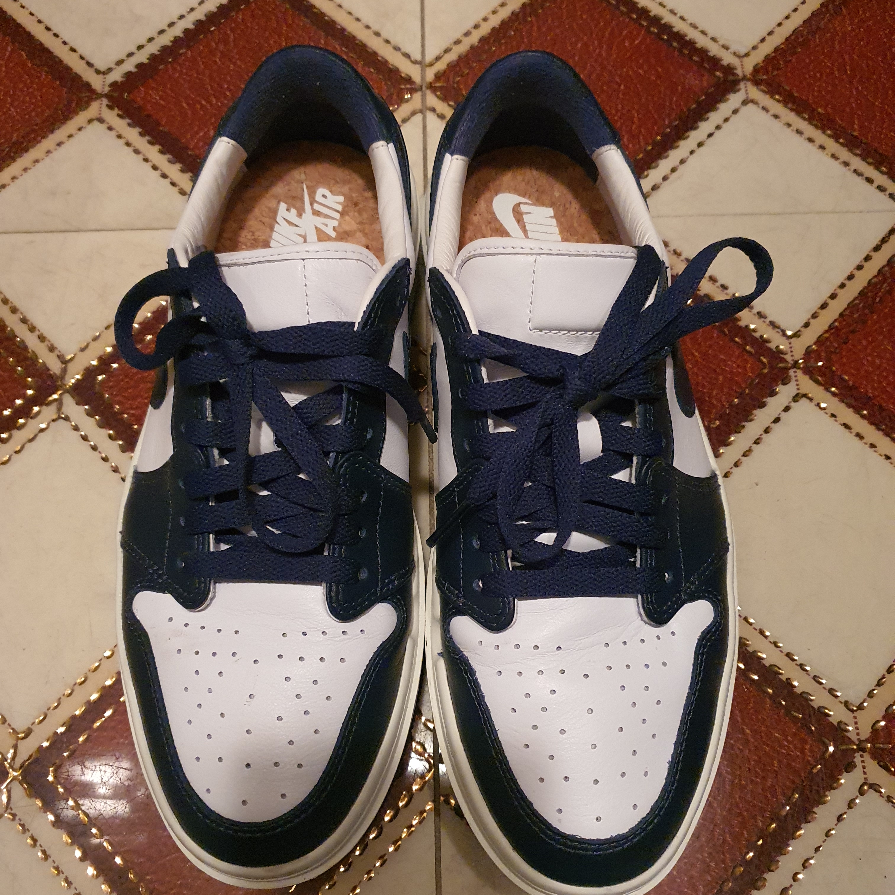 (W) Jordan 1 Elevate Low Midnight Navy 착용 스타일