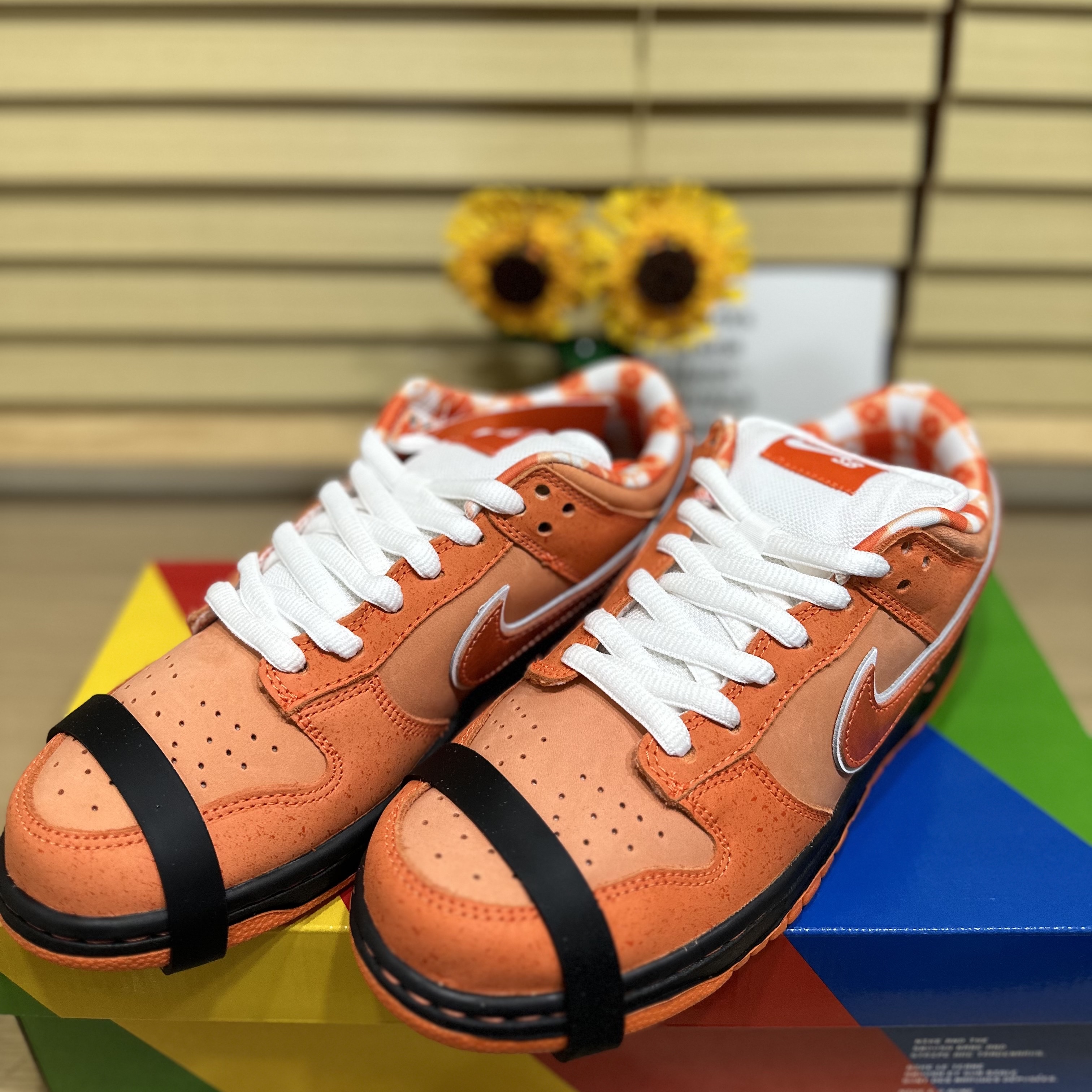 Nike x Concepts SB Dunk Low Orange Lobster (Regular Box) 착용 스타일