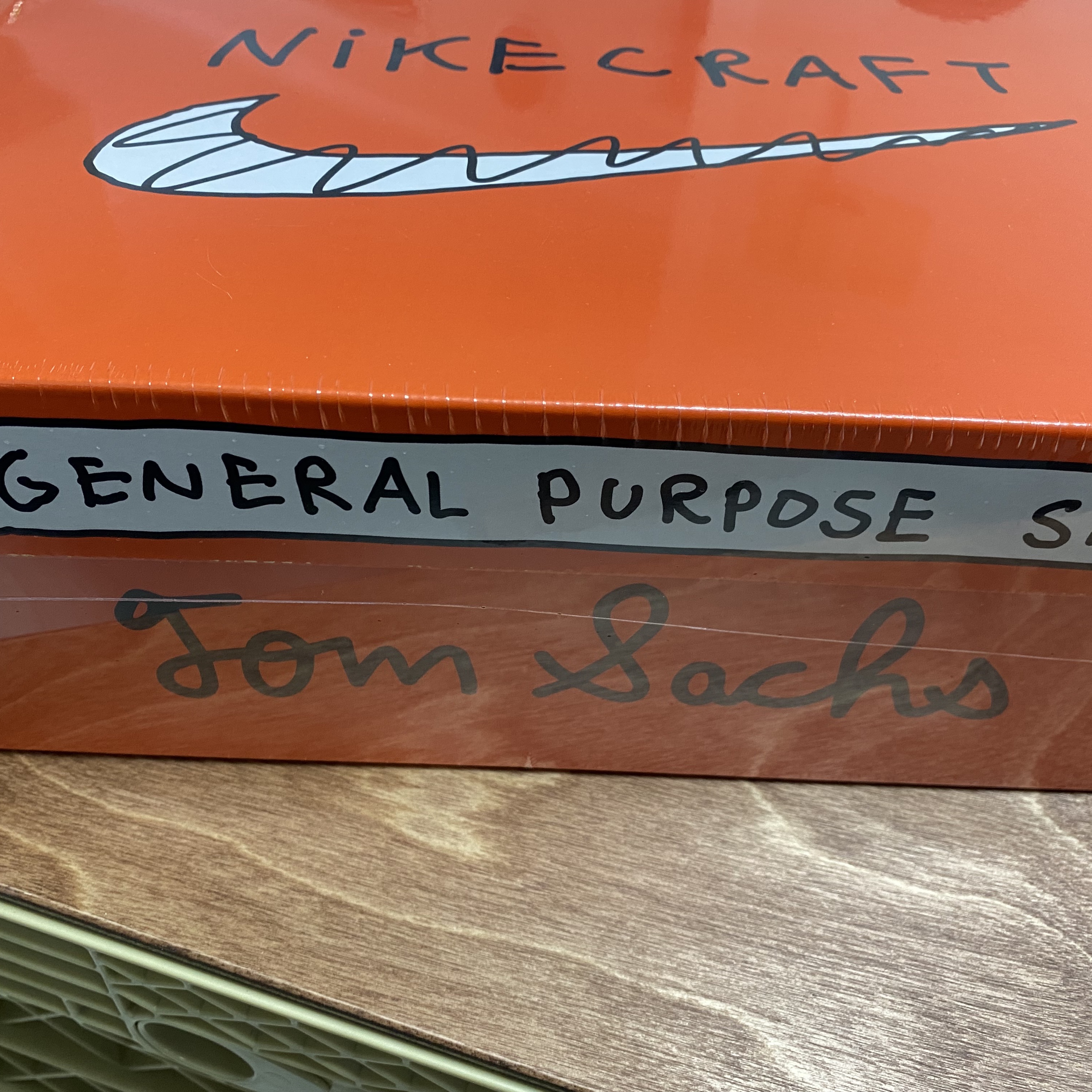 Nike x Tom Sachs General Purpose Shoe Light Cream 착용 스타일 - 2
