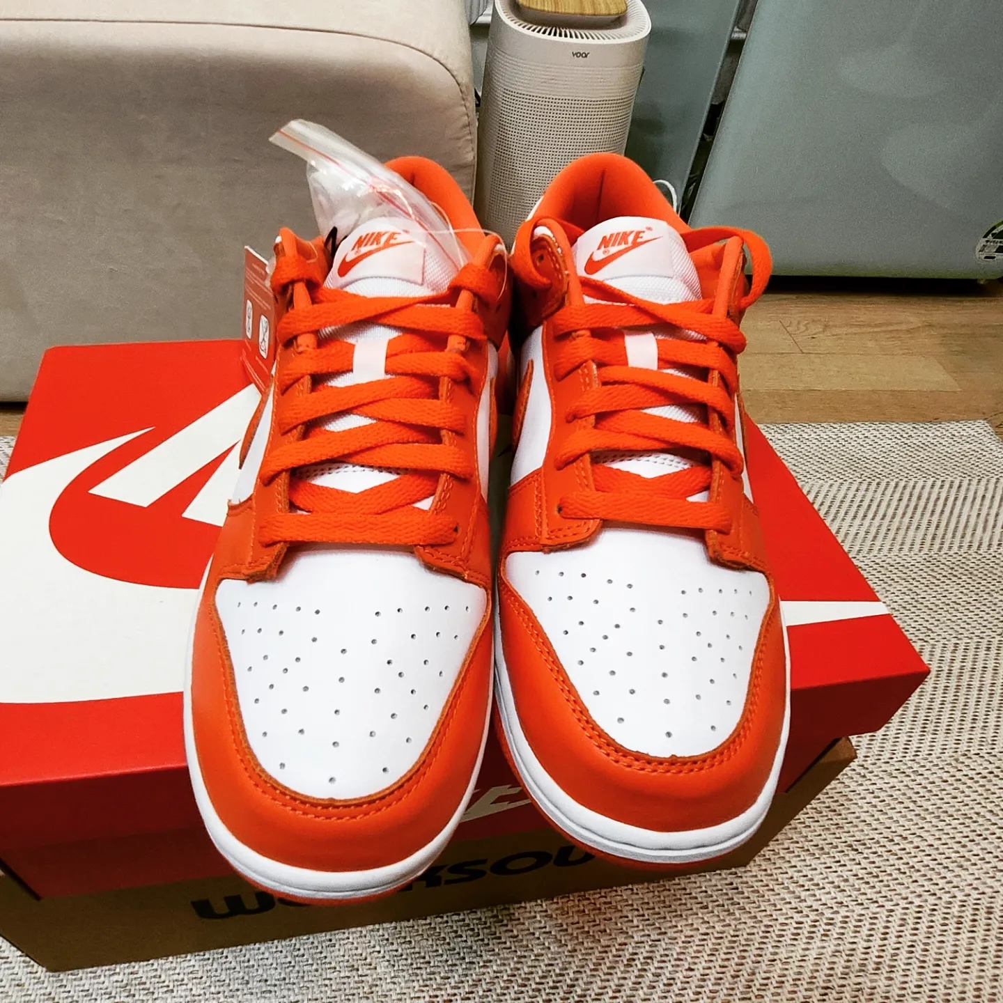 Nike Dunk Low SP Syracuse 2022 착용 스타일 - 3
