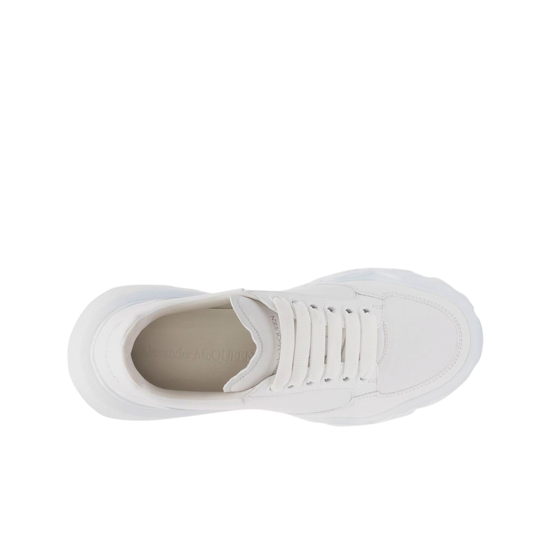 (W) 알렉산더 맥퀸 코트 트레이너 화이트((W) Alexander McQueen Court Trainer White) - 2