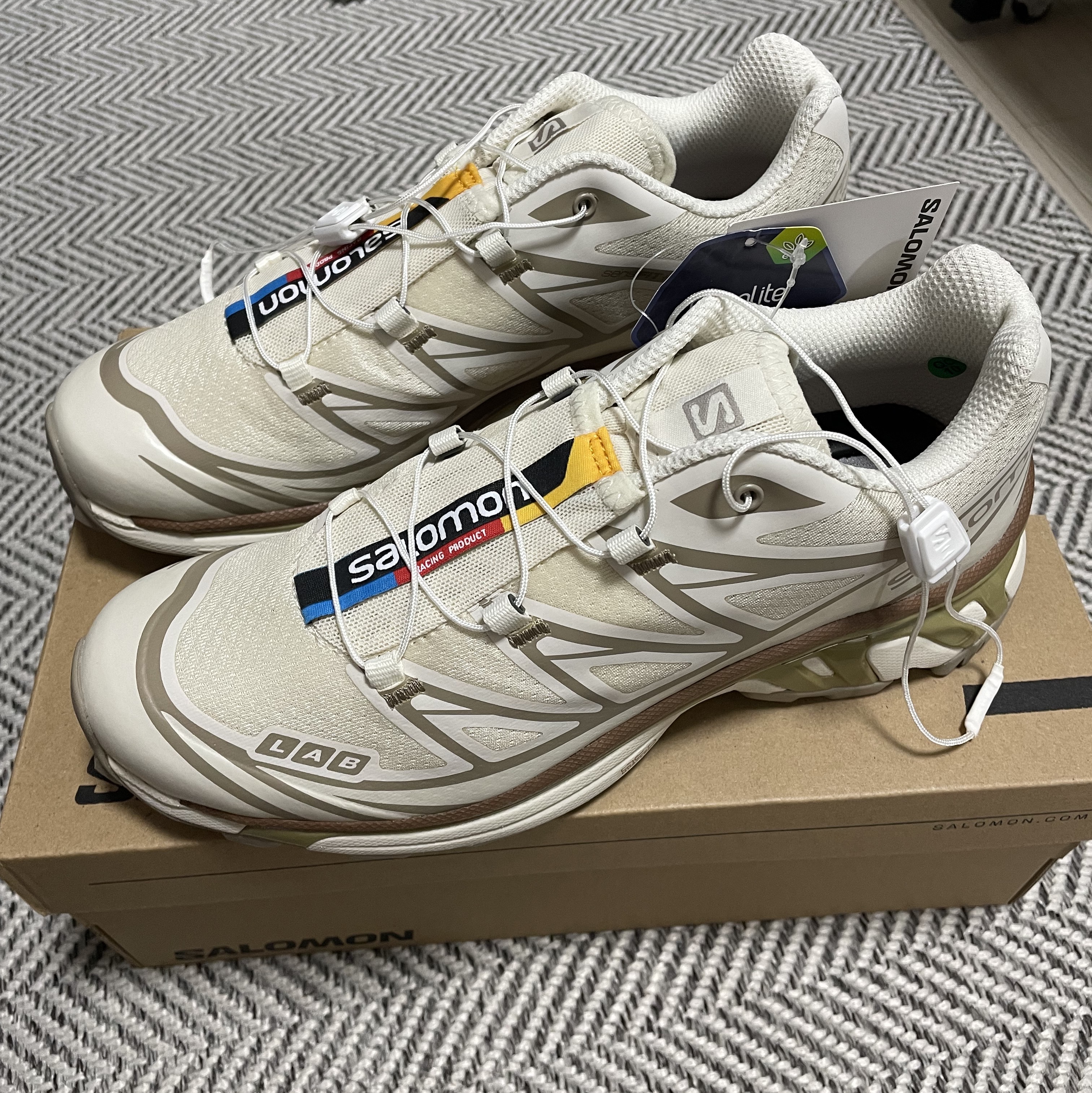 Salomon XT-6 Turtledove 착용 스타일