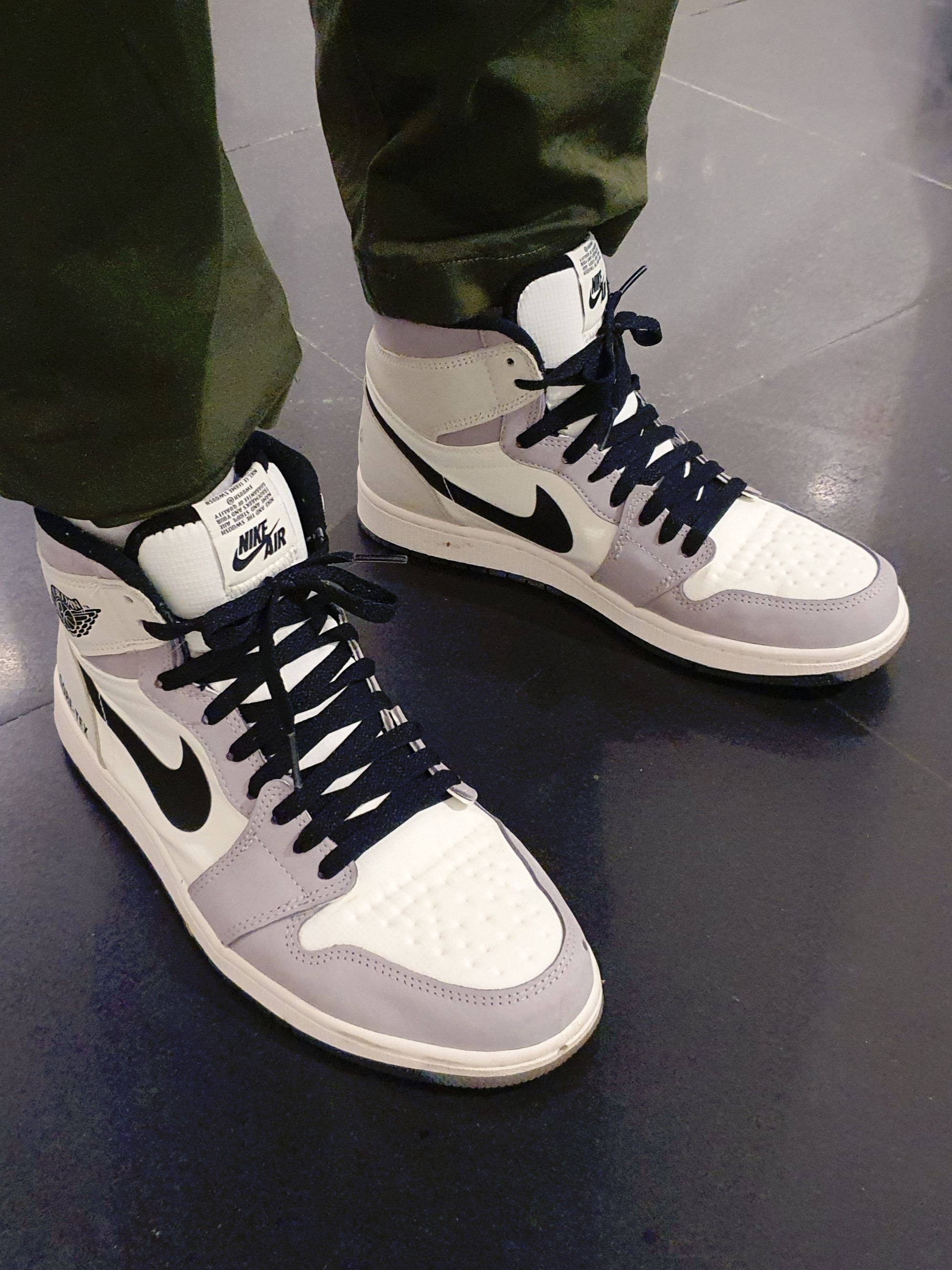Jordan 1 Element Gore-Tex Sail 착용 스타일
