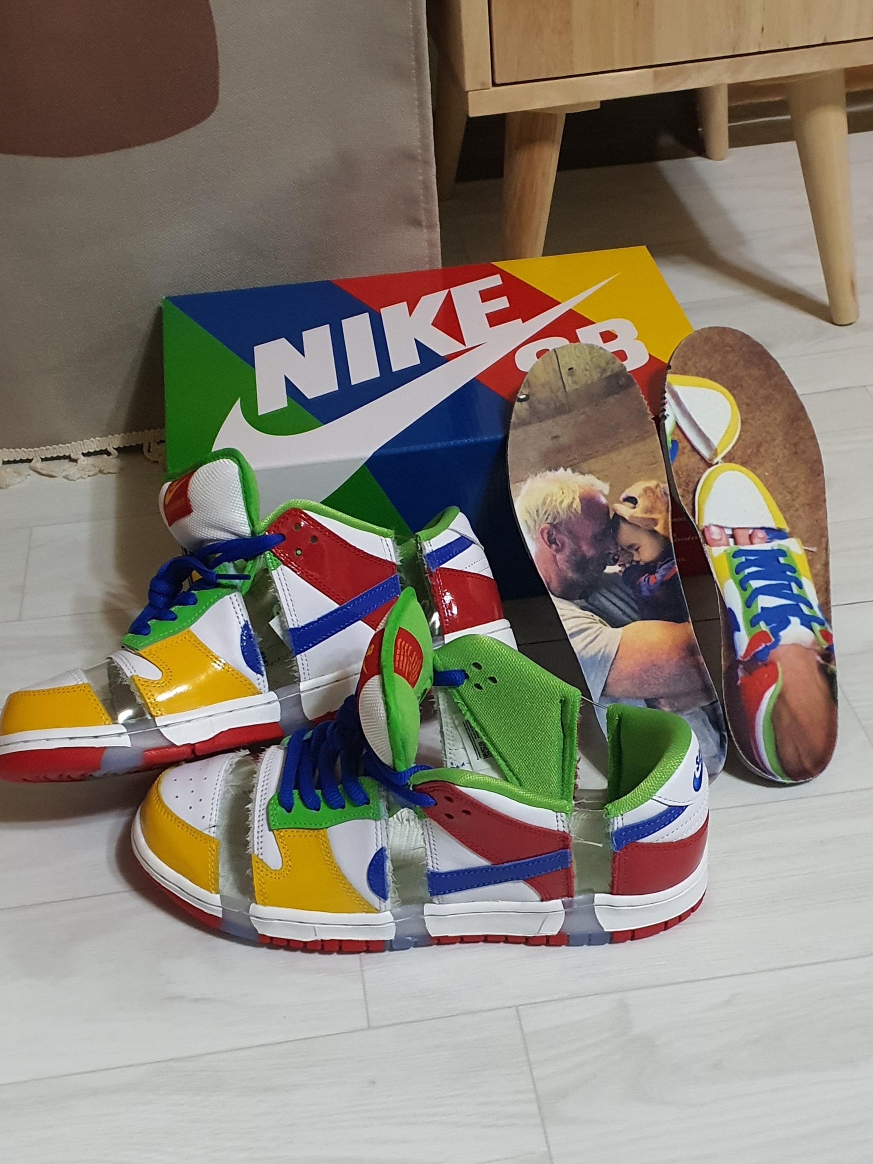 Jordan 1 Retro High OG Chicago 2022, (GS) Jordan 1 Retro High OG Chicago 2022 착용 스타일 - 2