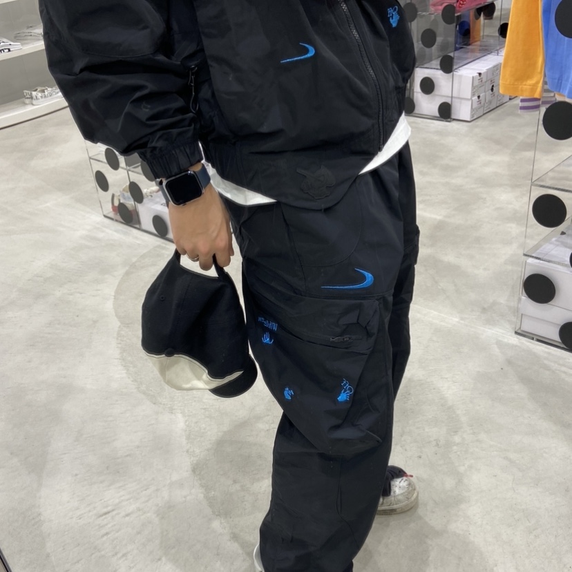 Nike x Off-White NRG Track Suit Black - Asia 착용 스타일