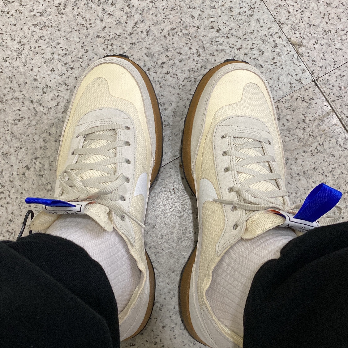 Nike x Tom Sachs General Purpose Shoe Light Cream 착용 스타일 - 1