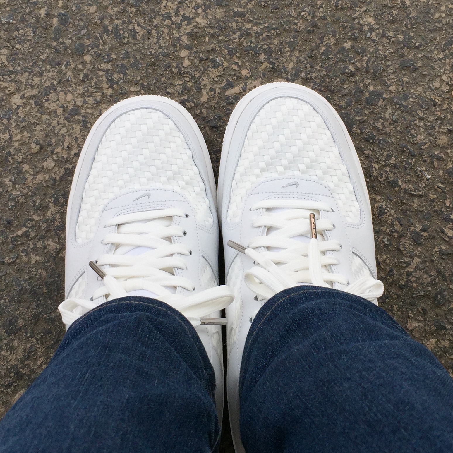 Nike Air Force 1 '07 Low White 착용 스타일