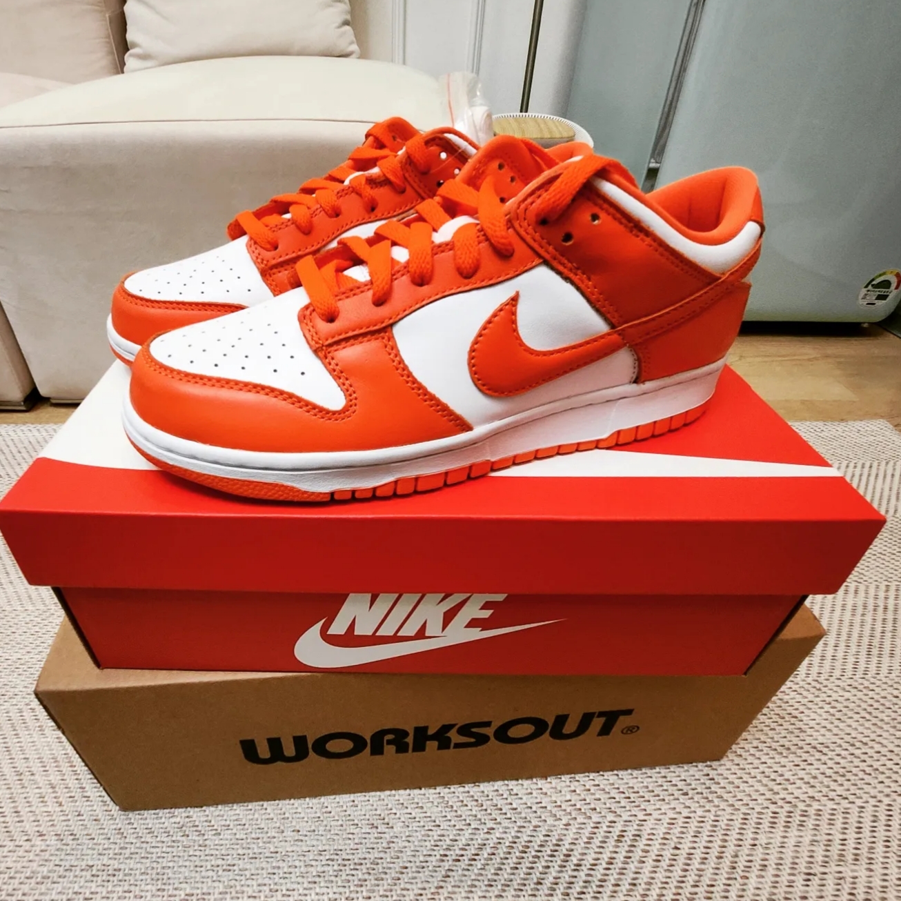 Nike Dunk Low SP Syracuse 2022 착용 스타일 - 1