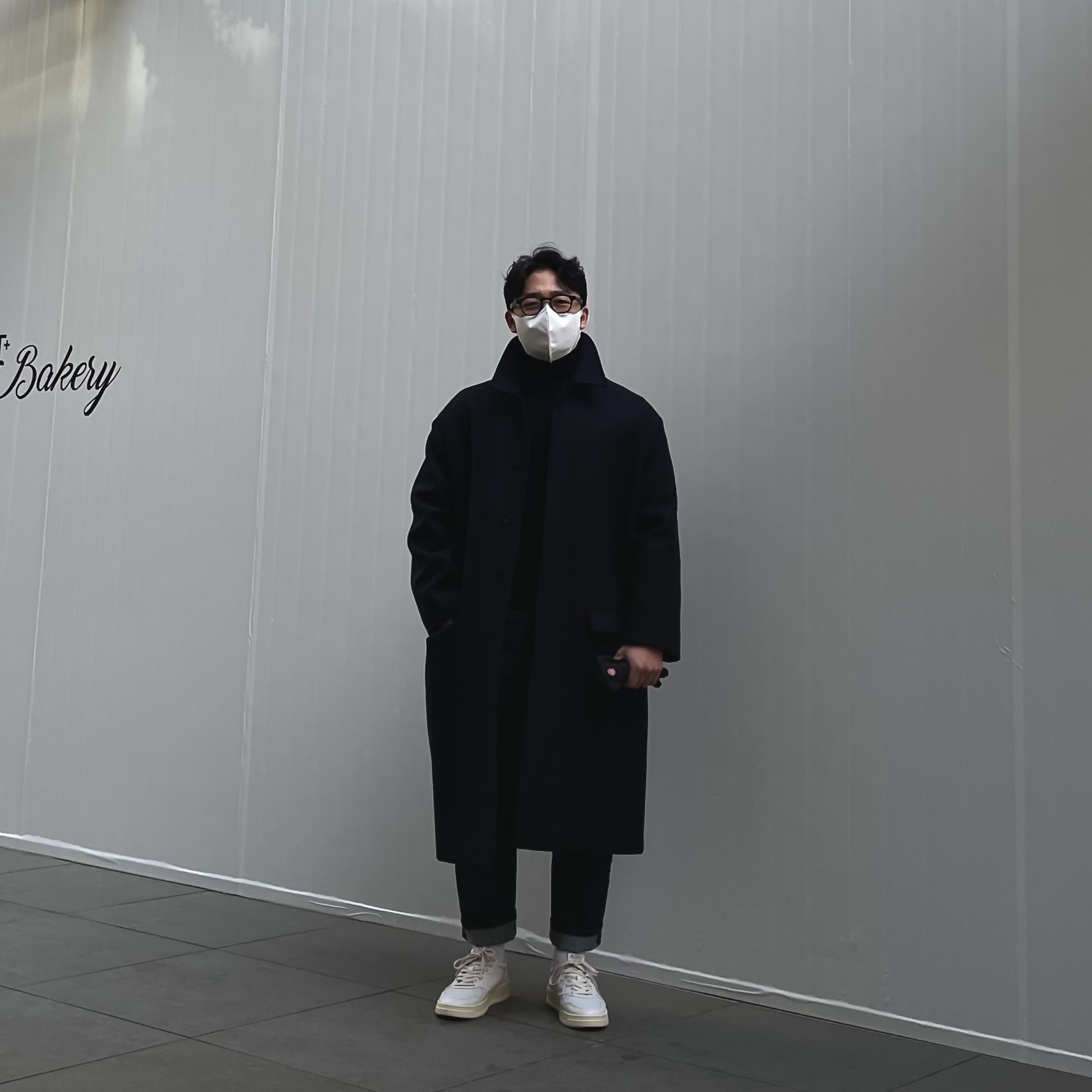 Autry Medalist Low Leather Sneakers White 착용 스타일