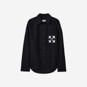 Off-White Single Arrow Denim Shirt Black