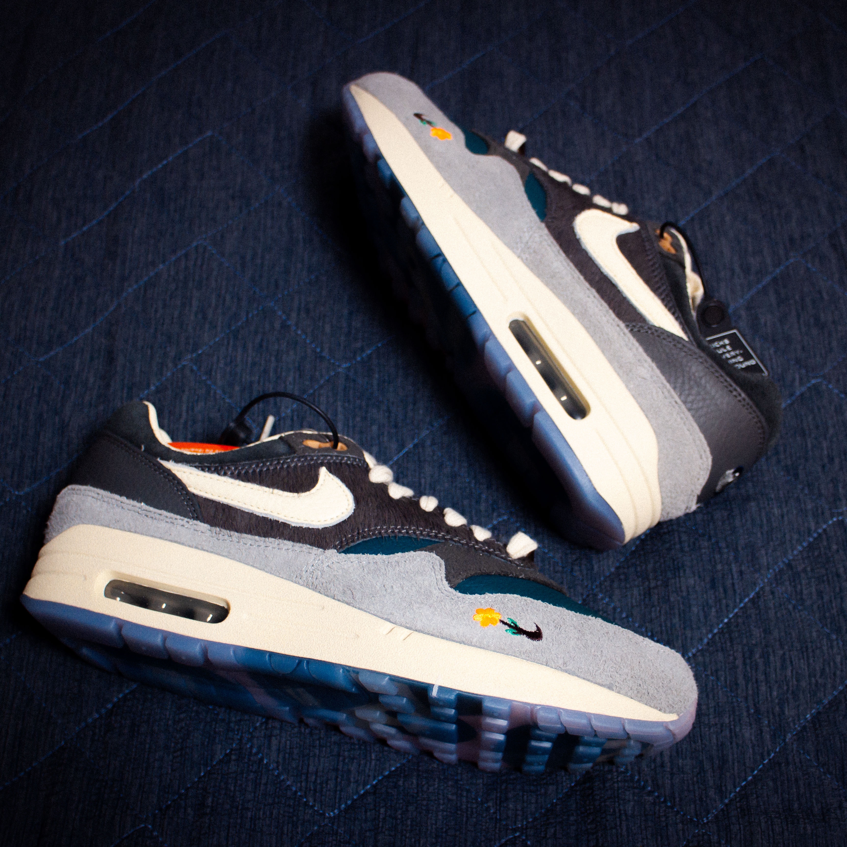 Nike x Kasina Air Max 1 SP Won-Ang Particle Grey 착용 스타일