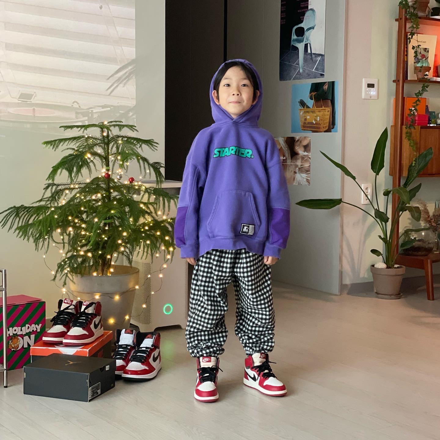 (GS) Jordan 1 Retro High OG Chicago 2022, (PS) Jordan 1 Retro High OG Chicago 2022 착용 스타일 - 3
