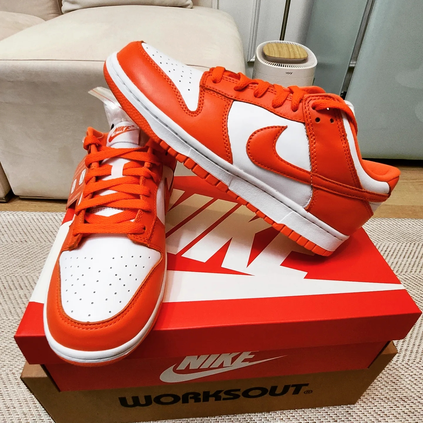 Nike Dunk Low SP Syracuse 2022 착용 스타일 - 4
