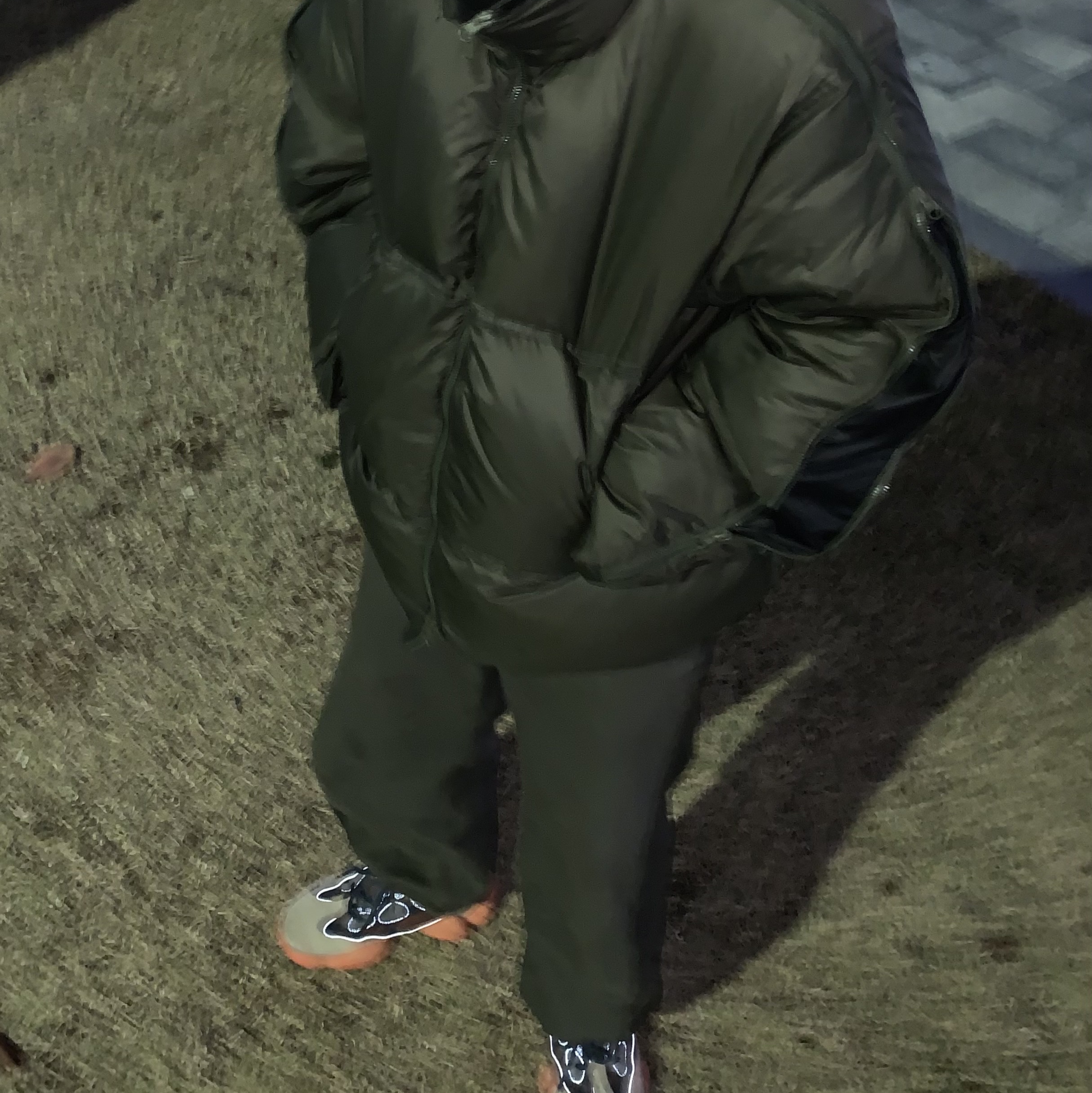 Adidas Yeezy 500 Enflame 착용 스타일 - 1