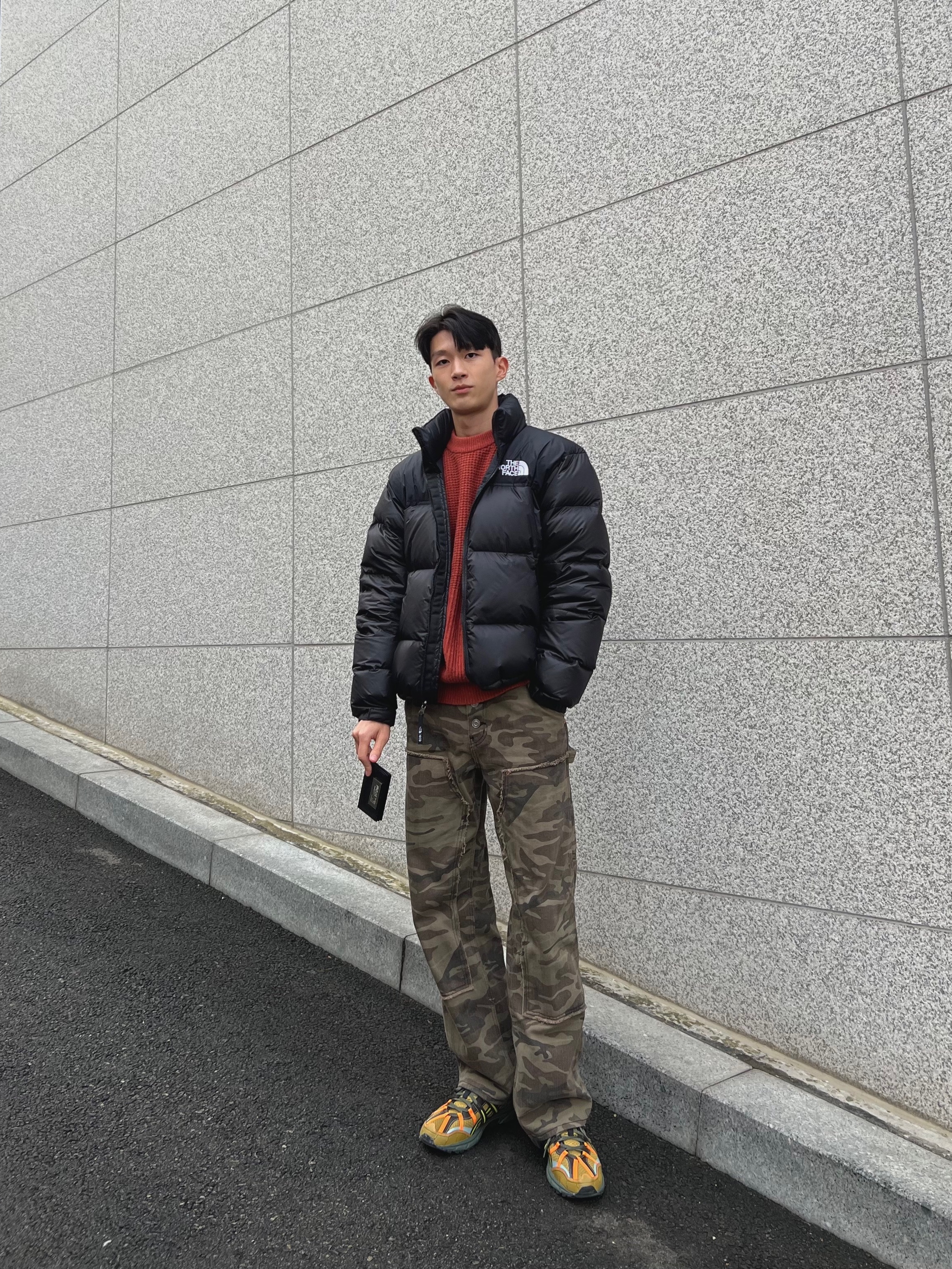 Asics x Andersson Bell Gel-Sonoma 15-50 Olive Oil Dark Brown, The North Face 1996 Eco Nuptse Jacket Black 착용 스타일
