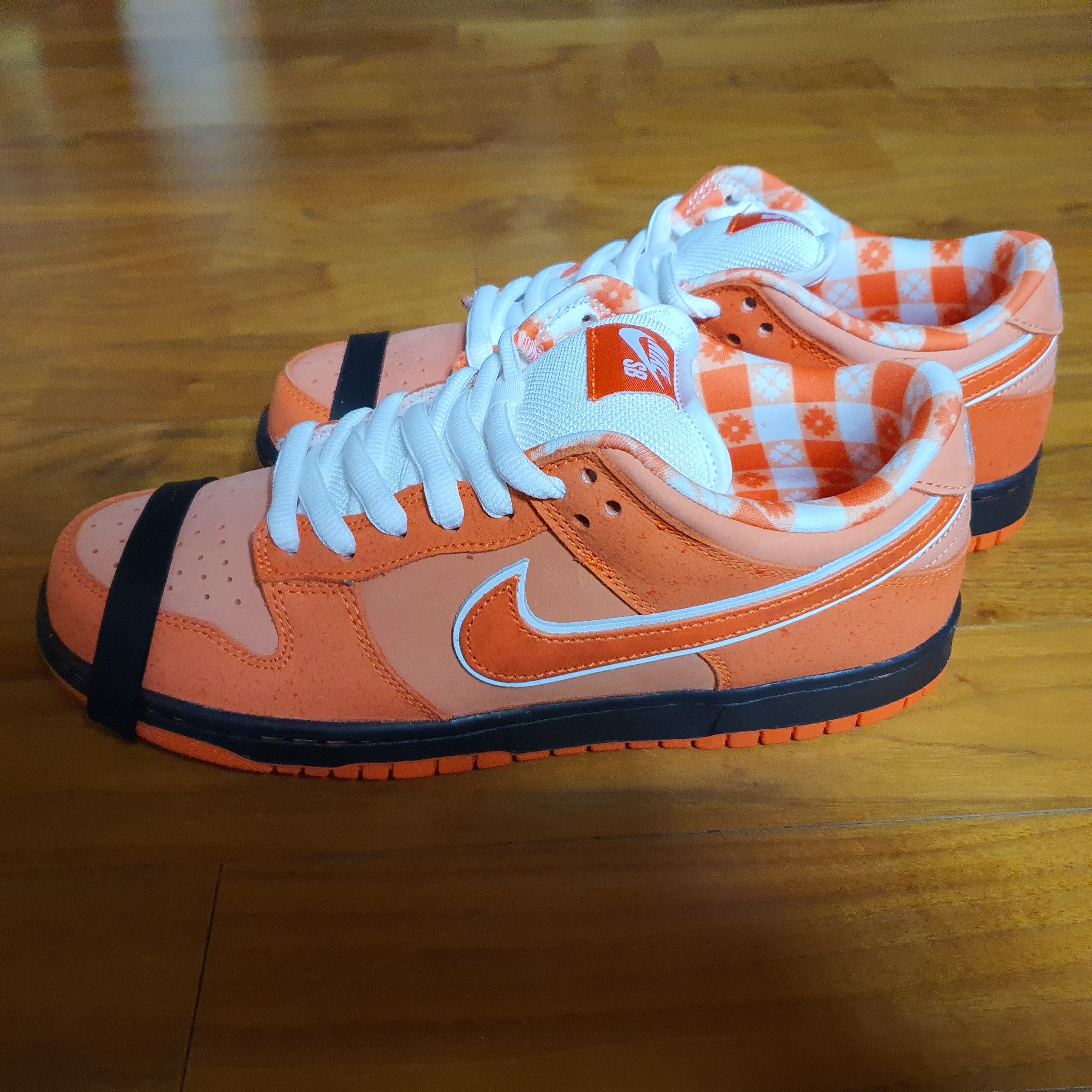 Nike x Concepts SB Dunk Low Orange Lobster (Regular Box) 착용 스타일