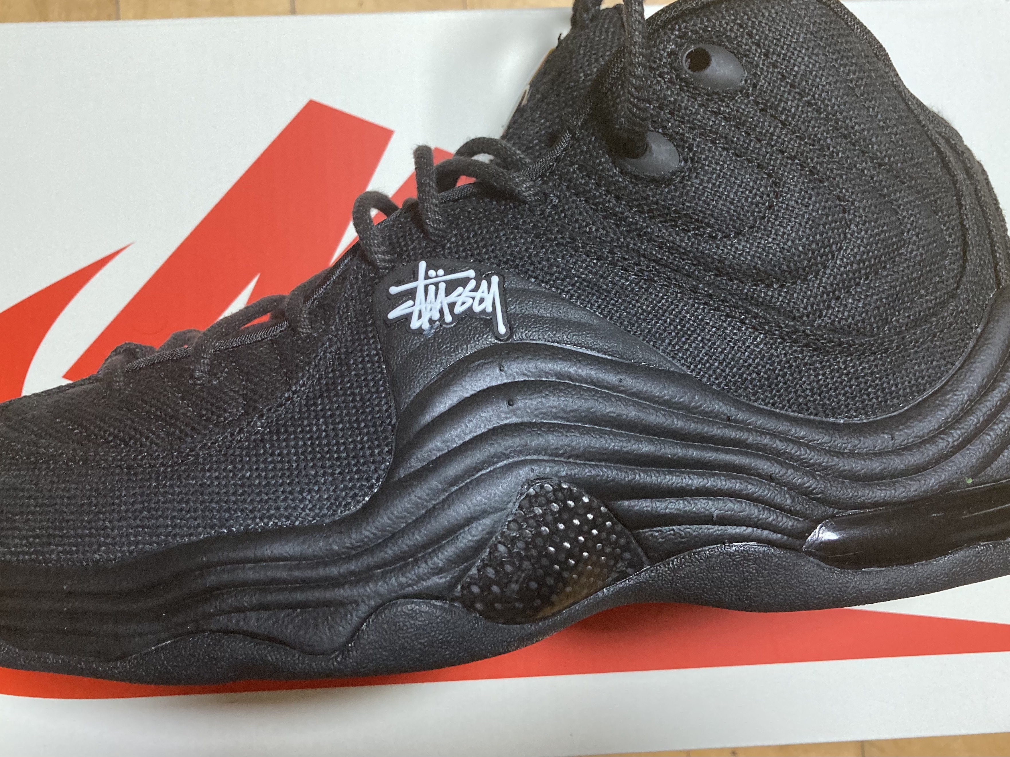 Nike x Stussy Air Penny II Black 착용 스타일