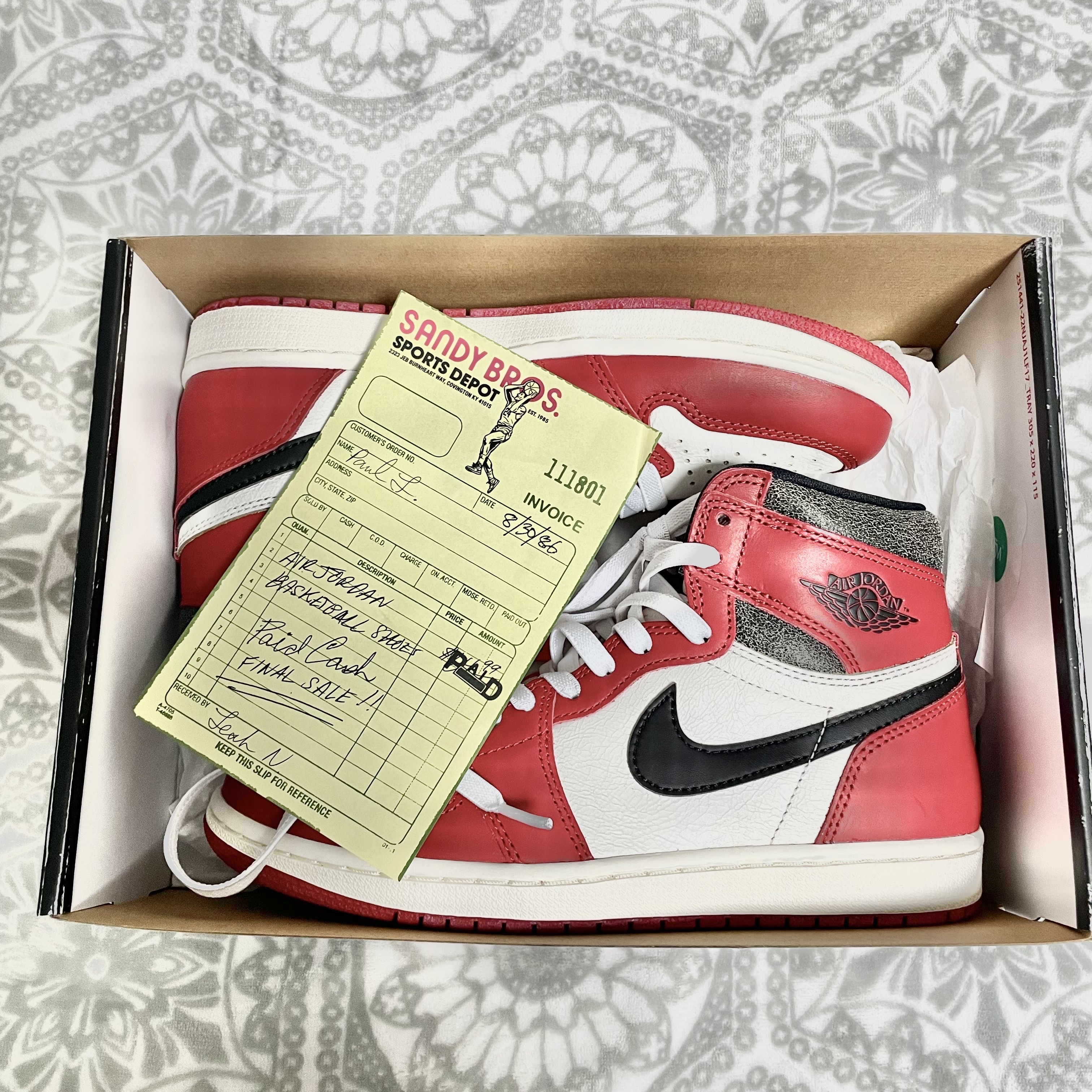 Jordan 1 Retro High OG Chicago 2022 착용 스타일 - 3