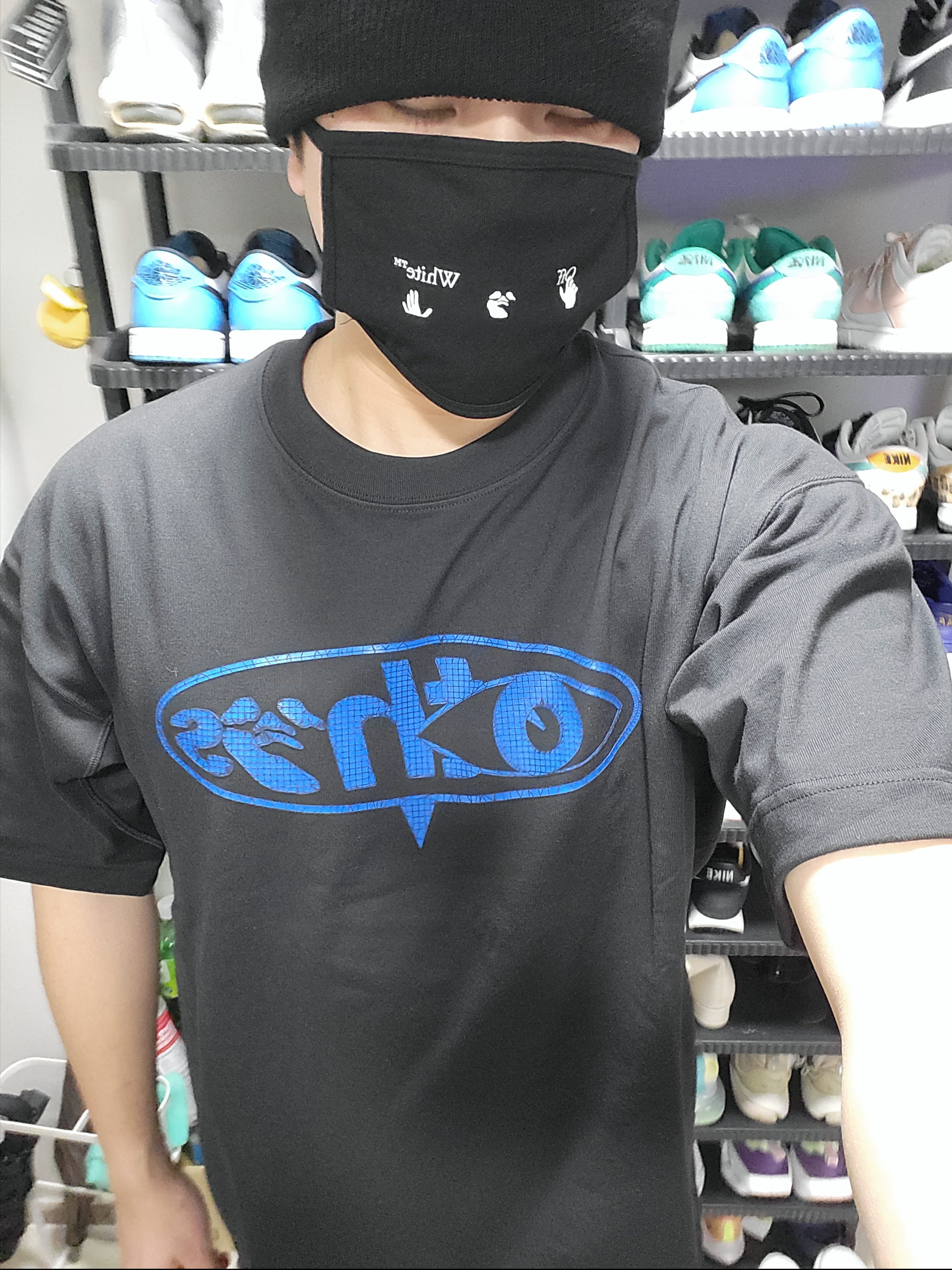 Nike x Off-White NRG T-Shirt Black - Asia 착용 스타일 - 2