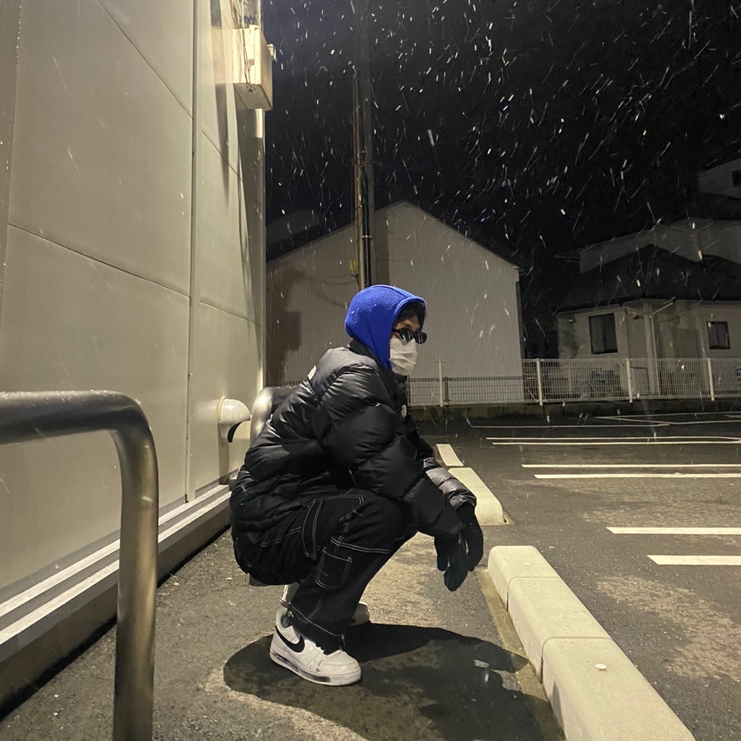 Nike x Peaceminusone Air Force 1 Low Para-Noise 2.0, The North Face 1996 Eco Nuptse Jacket Black 착용 스타일 - 3