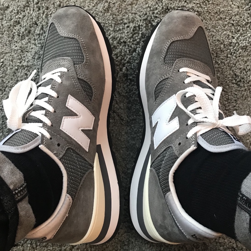 New Balance 990 Made in USA Grey 착용 스타일
