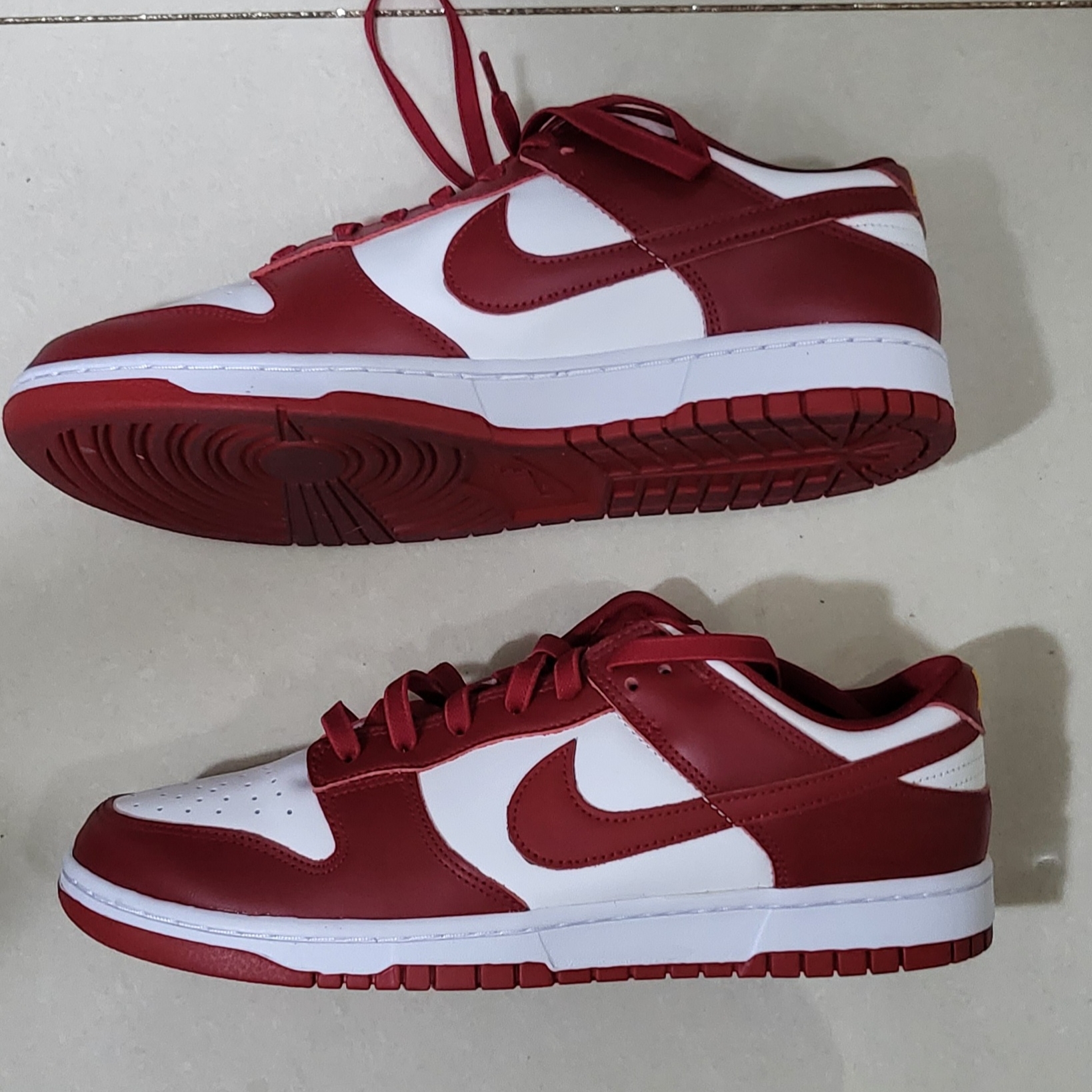 Nike Dunk Low Retro Gym Red 착용 스타일 - 3