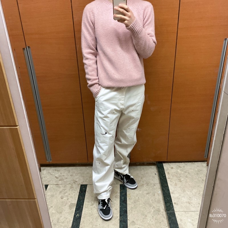 Nike x Off-White NRG Pants White, Adidas Yeezy 500 Blush 2022 착용 스타일 - 4