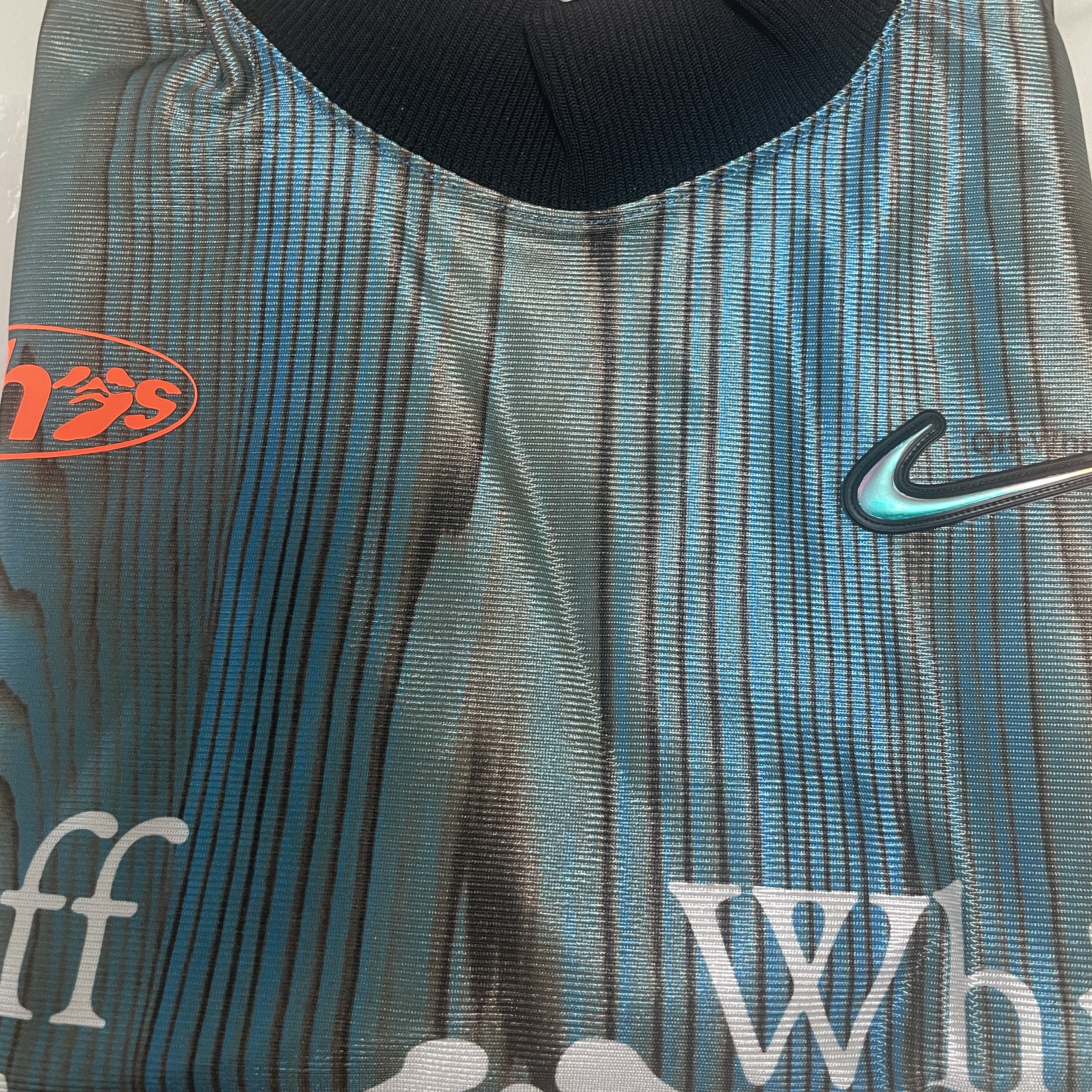 Nike x Off-White NRG Jersey Imperial Blue - Asia 착용 스타일