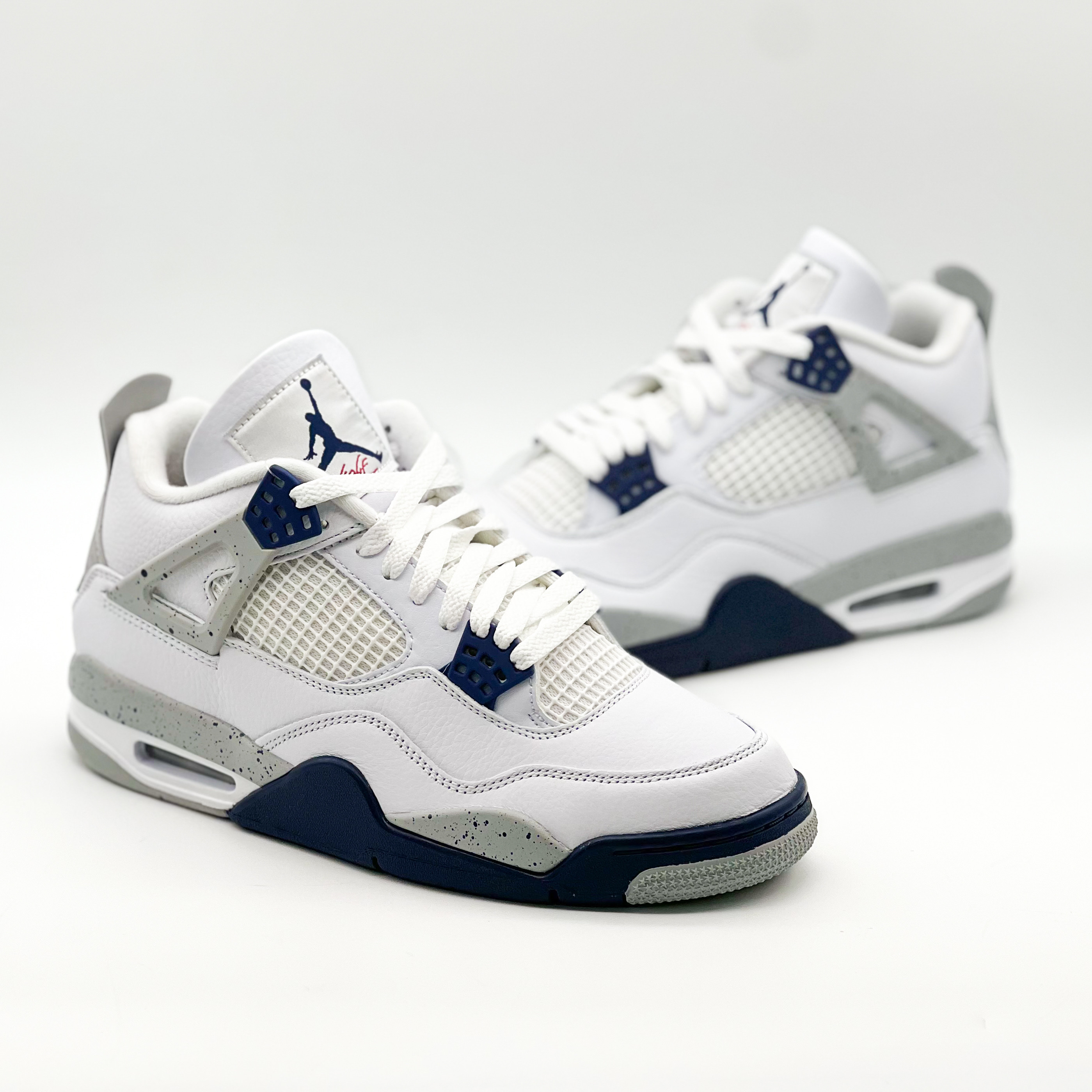 Jordan 4 Retro Midnight Navy 착용 스타일 - 2