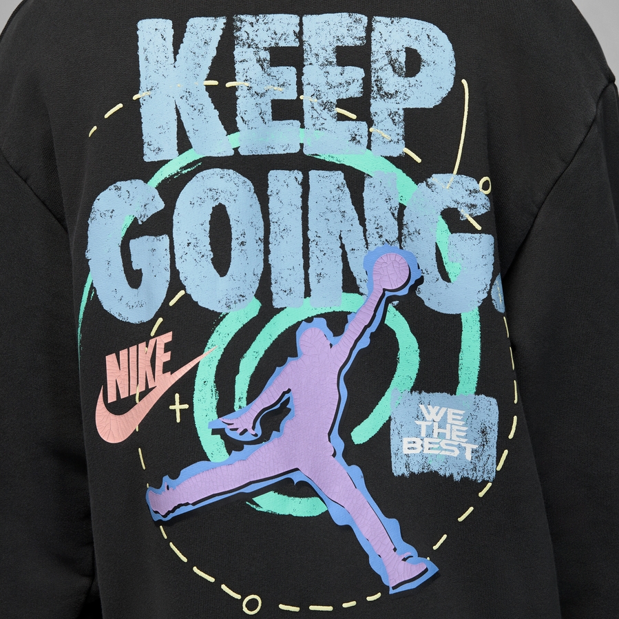 Jordan x DJ Khaled Hoodie Off Noir - Asia 착용 스타일 - 1