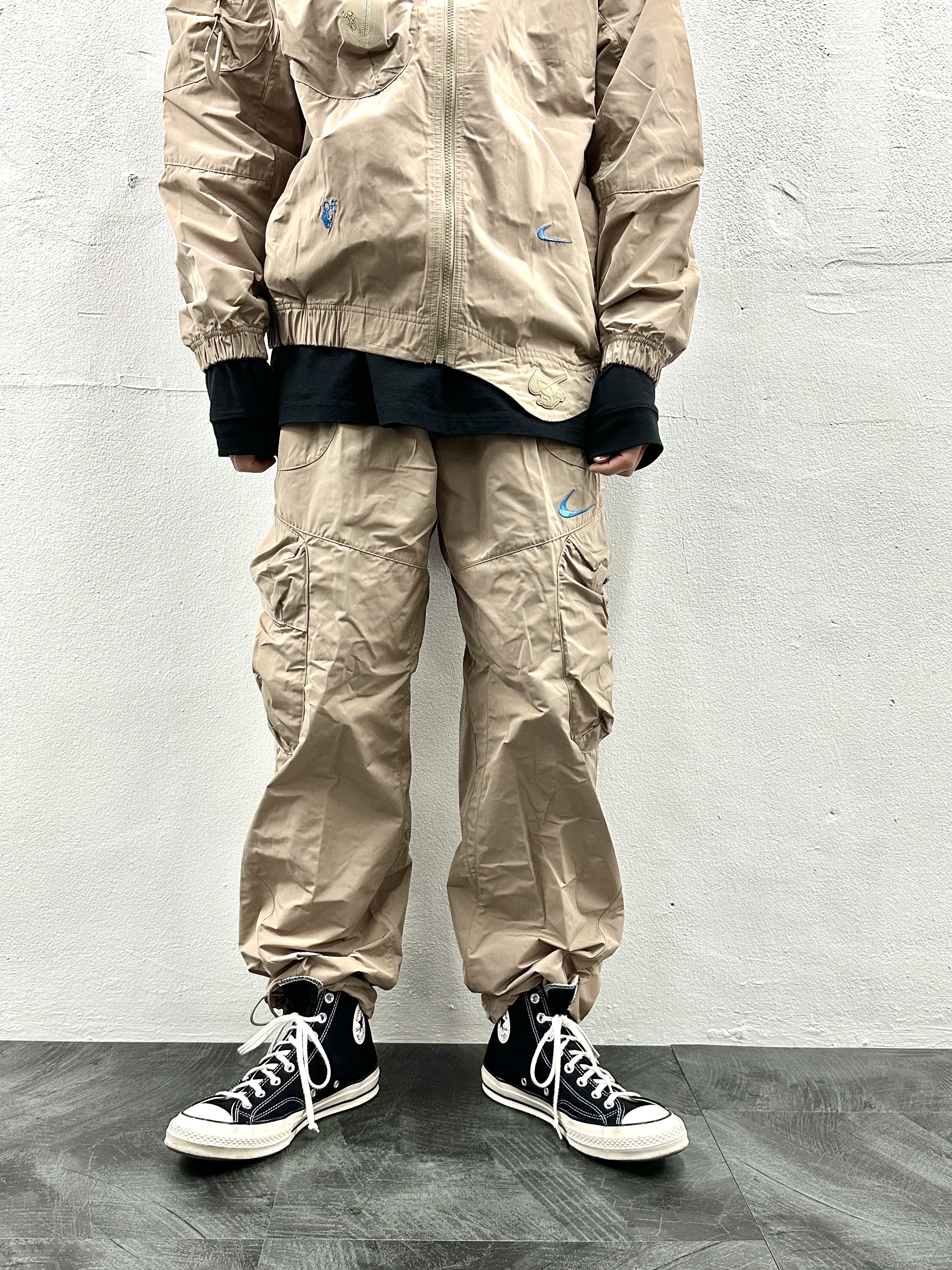 Nike x Off-White NRG Track Suit Khaki - Asia 착용 스타일 - 2