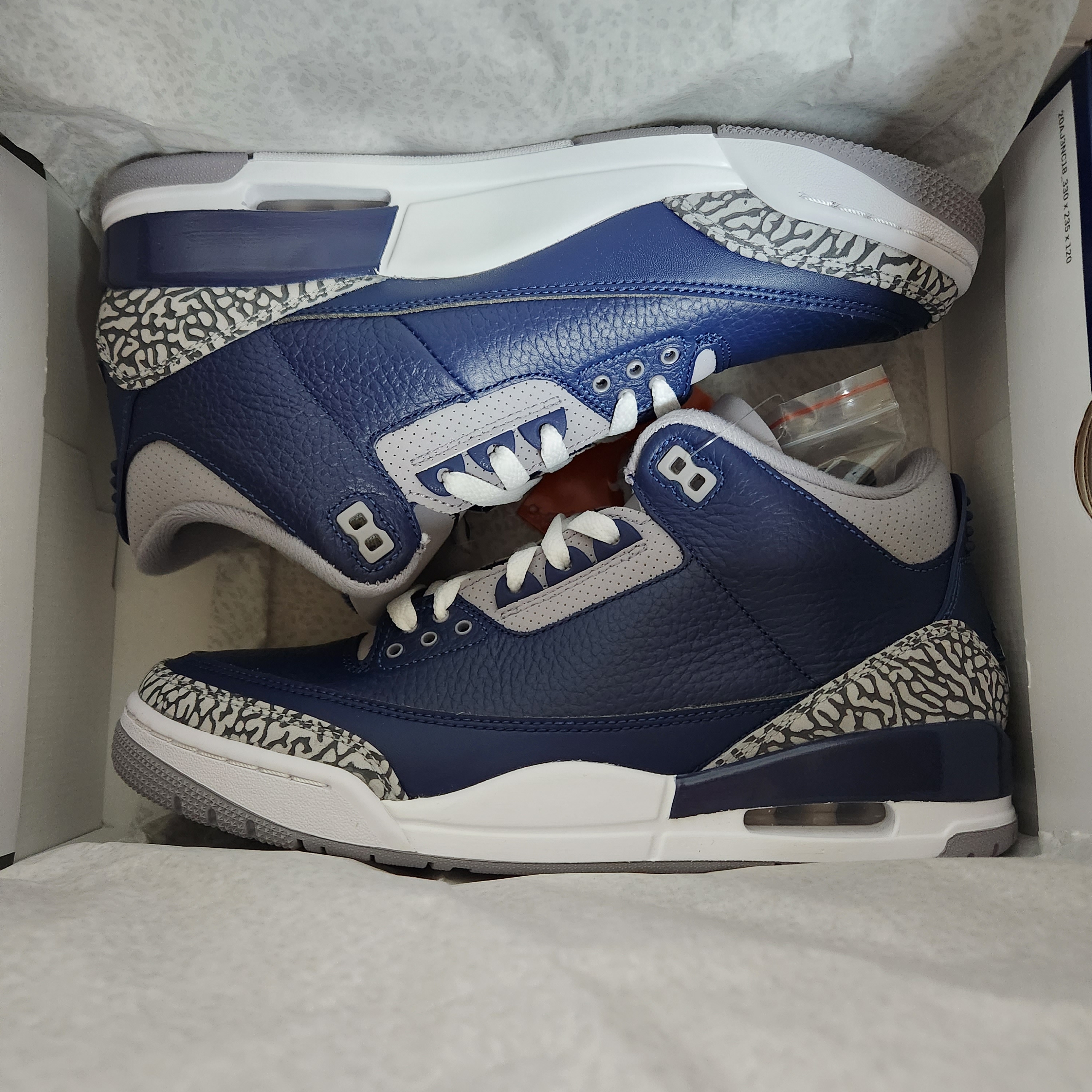 Jordan 3 Retro Midnight Navy 착용 스타일 - 1