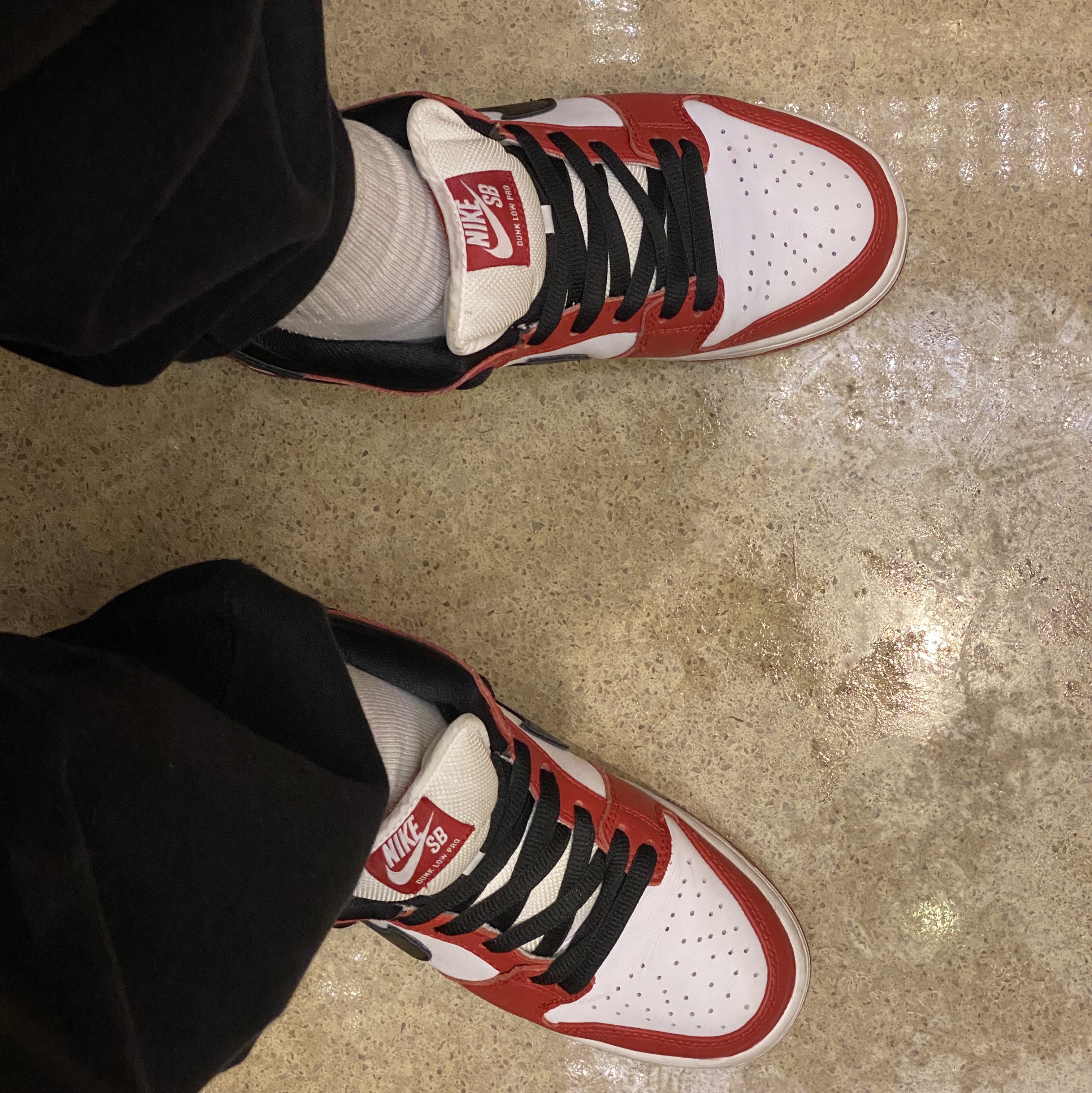 Nike SB Dunk Low Pro Chicago 착용 스타일