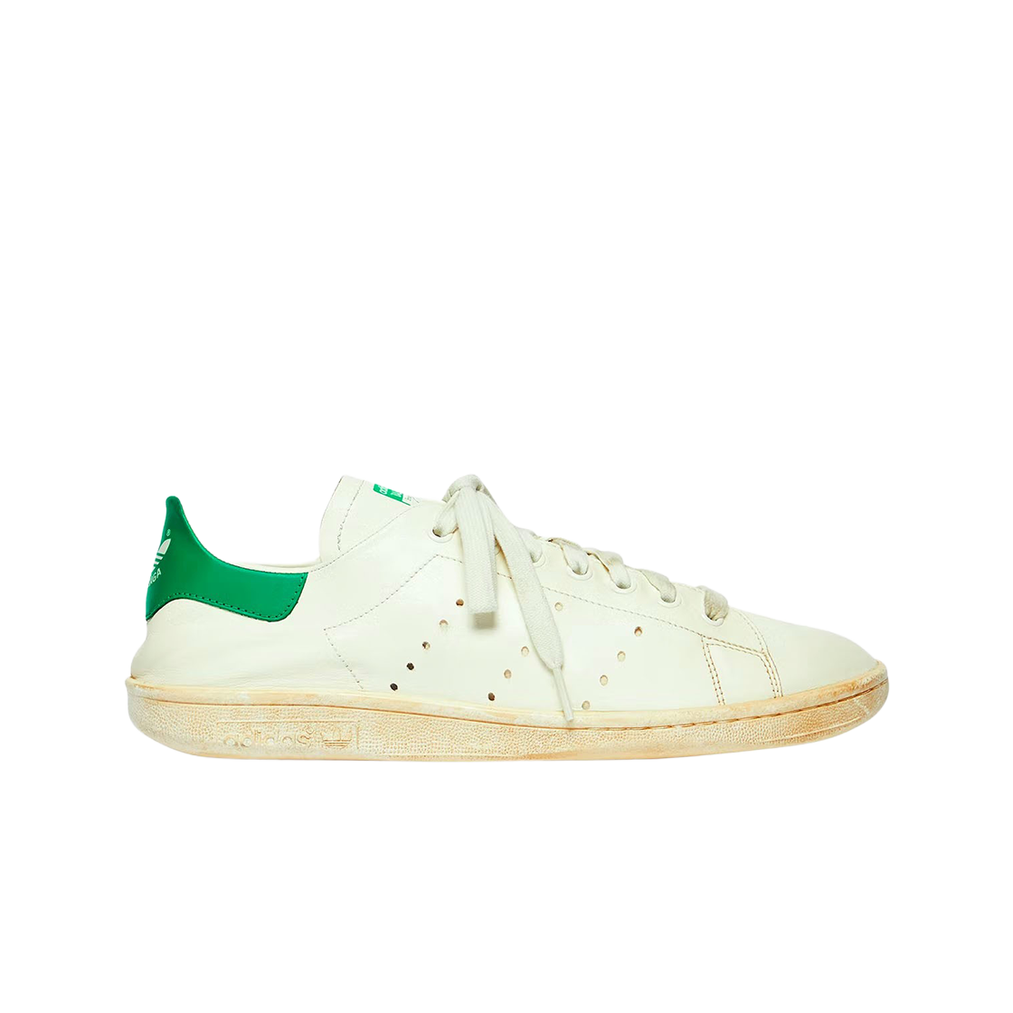 발렌시아가 x 아디다스 스탠 스미스 원 아웃 화이트 그린(Balenciaga x Adidas Stan Smith Worn Out White Green)