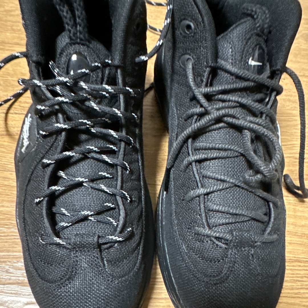 Nike x Stussy Air Penny II Black 착용 스타일 - 2